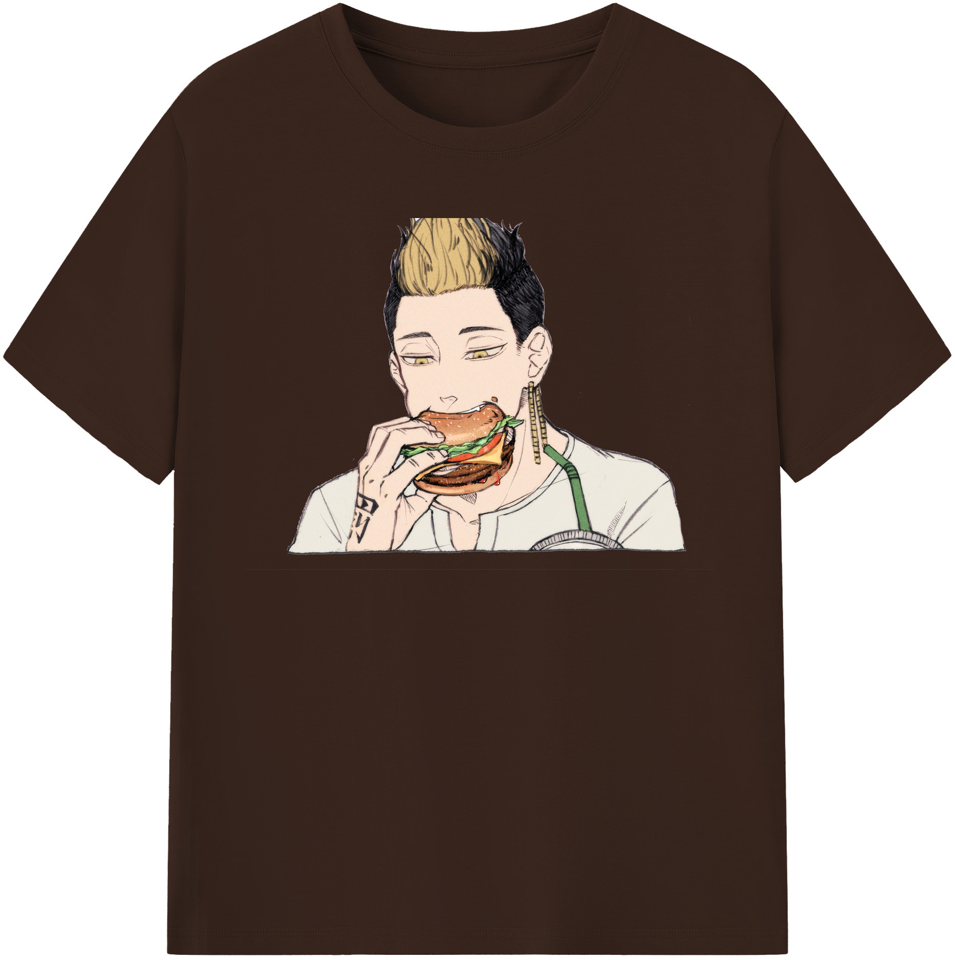 （画像用） 東京リベンジャーズ Tokyo Revengers 綿100％半袖Tシャツ（フロントプリント）