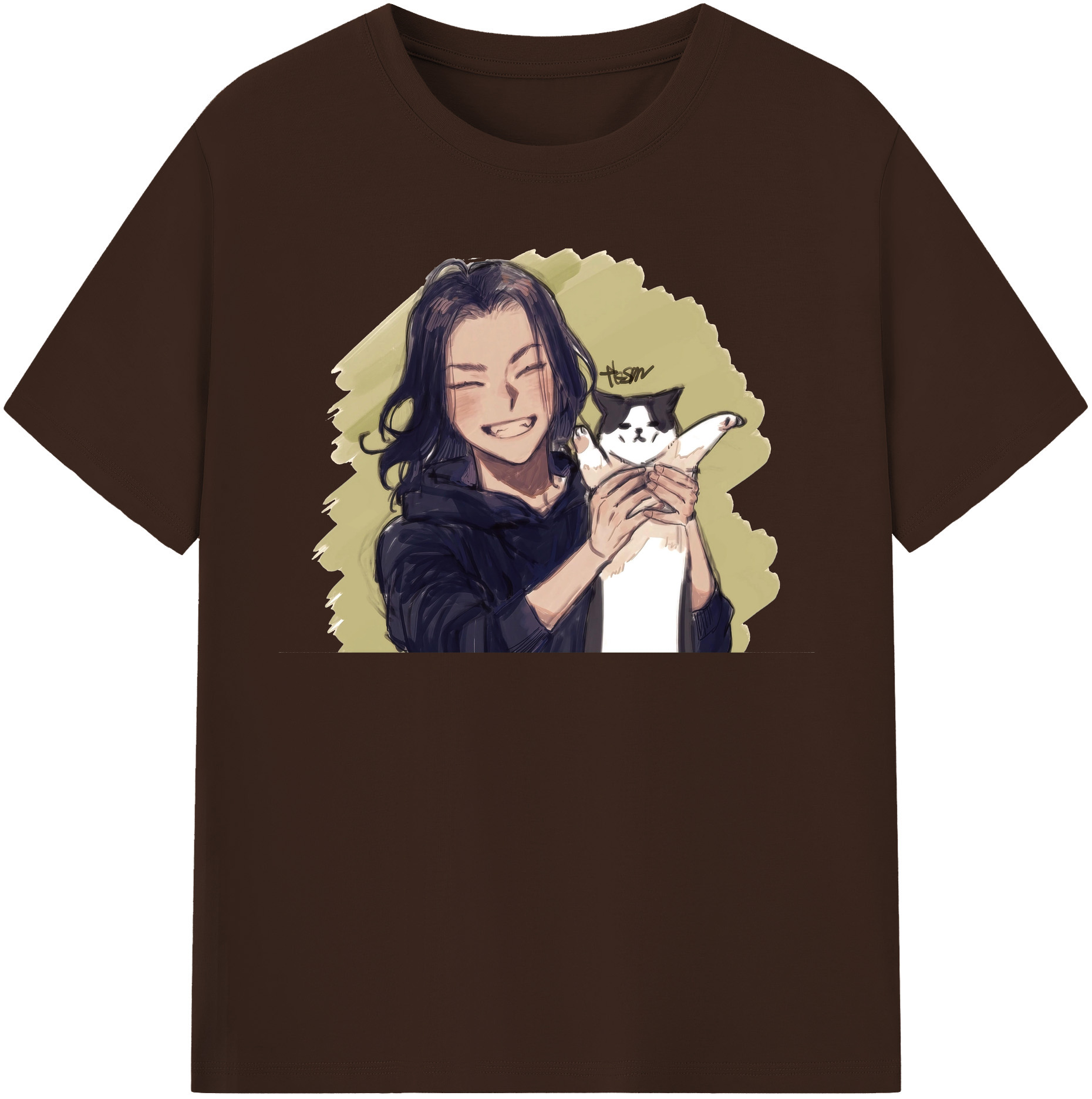 （画像用） 東京リベンジャーズ Tokyo Revengers 綿100％半袖Tシャツ（フロントプリント）