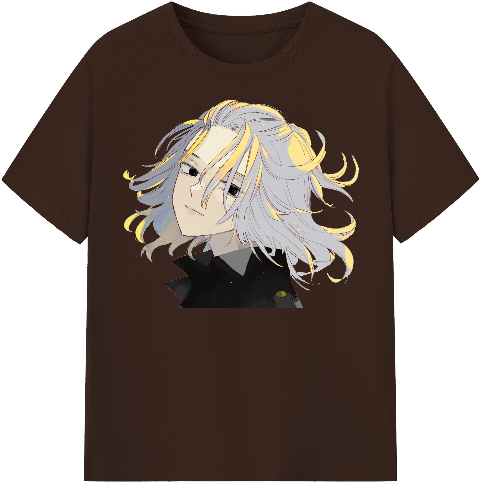 （画像用） 東京リベンジャーズ Tokyo Revengers 綿100％半袖Tシャツ（フロントプリント）