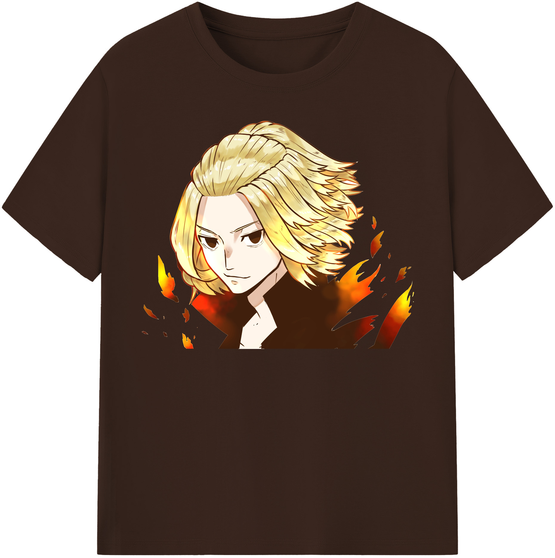 （画像用） 東京リベンジャーズ Tokyo Revengers 綿100％半袖Tシャツ（フロントプリント）