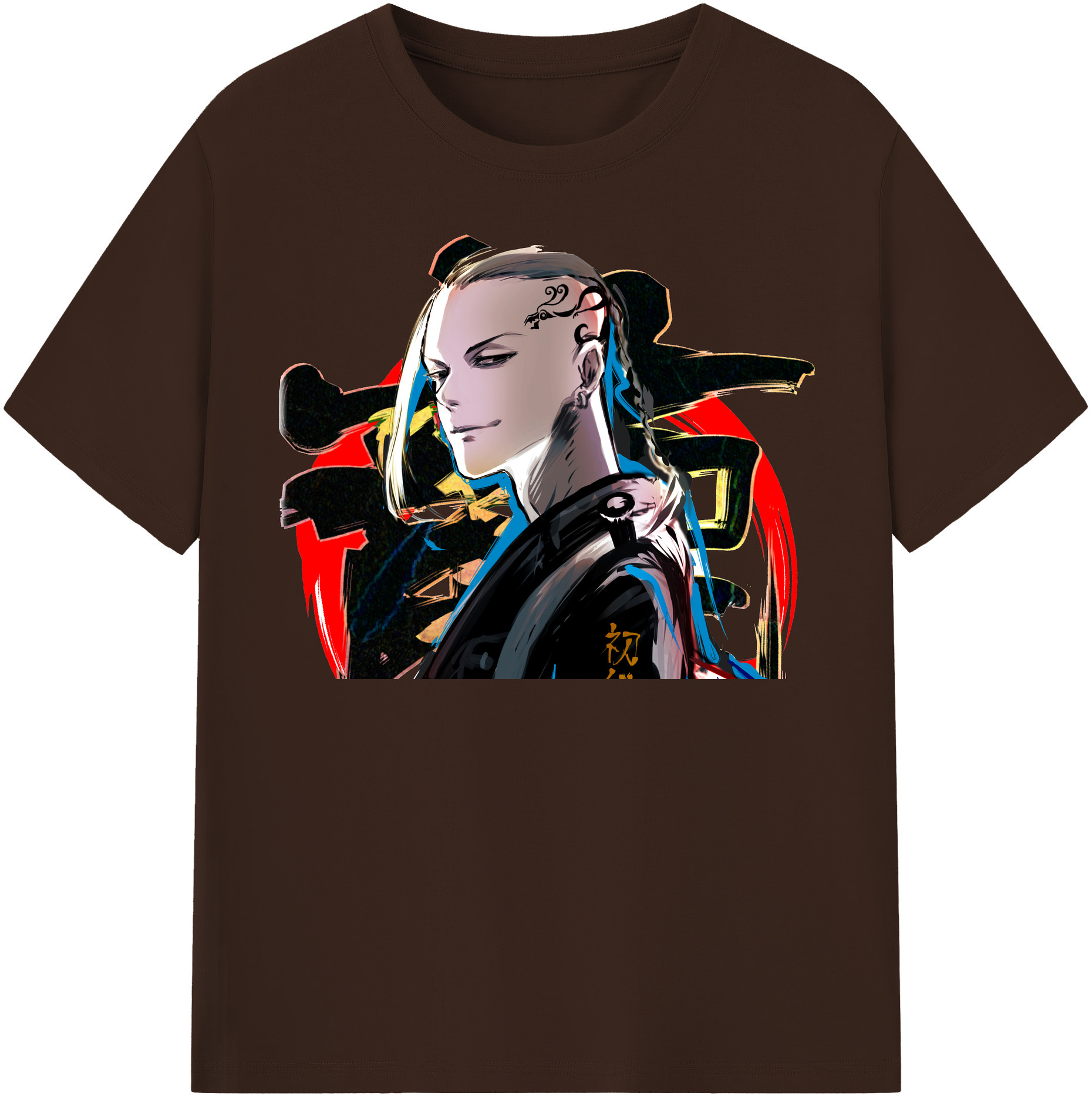 （画像用） 東京リベンジャーズ Tokyo Revengers 綿100％半袖Tシャツ（フロントプリント）