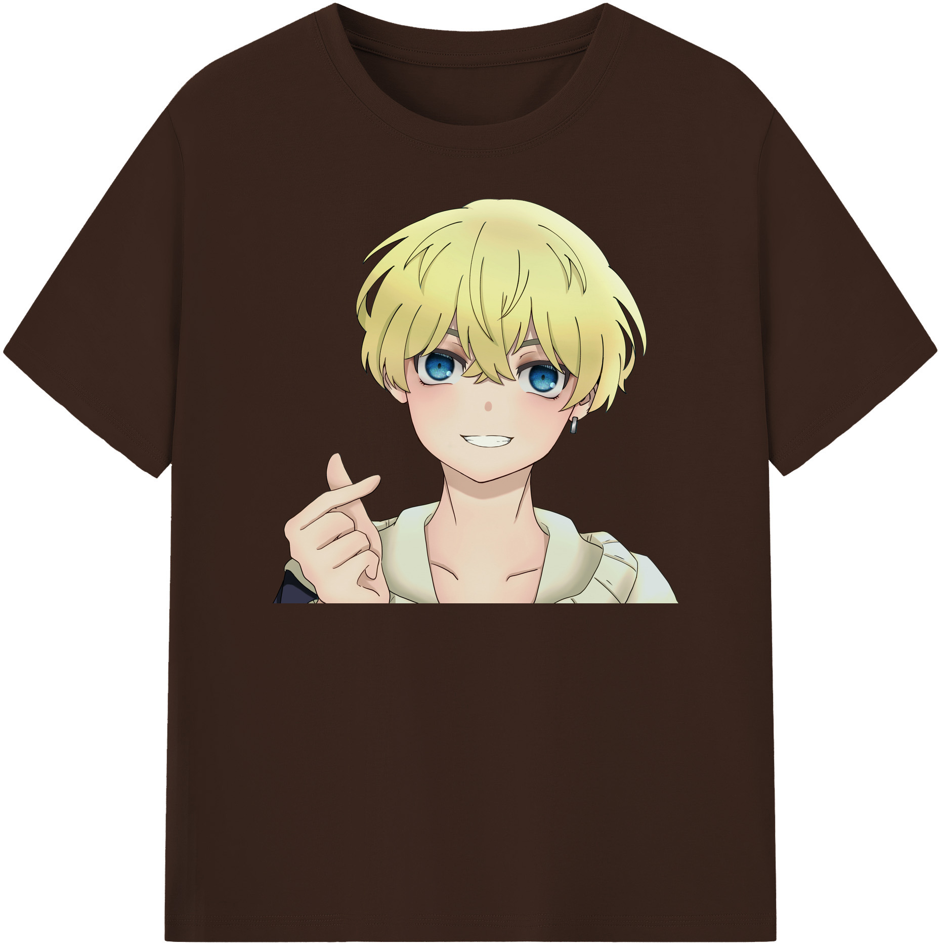 （画像用） 東京リベンジャーズ Tokyo Revengers 綿100％半袖Tシャツ（フロントプリント）
