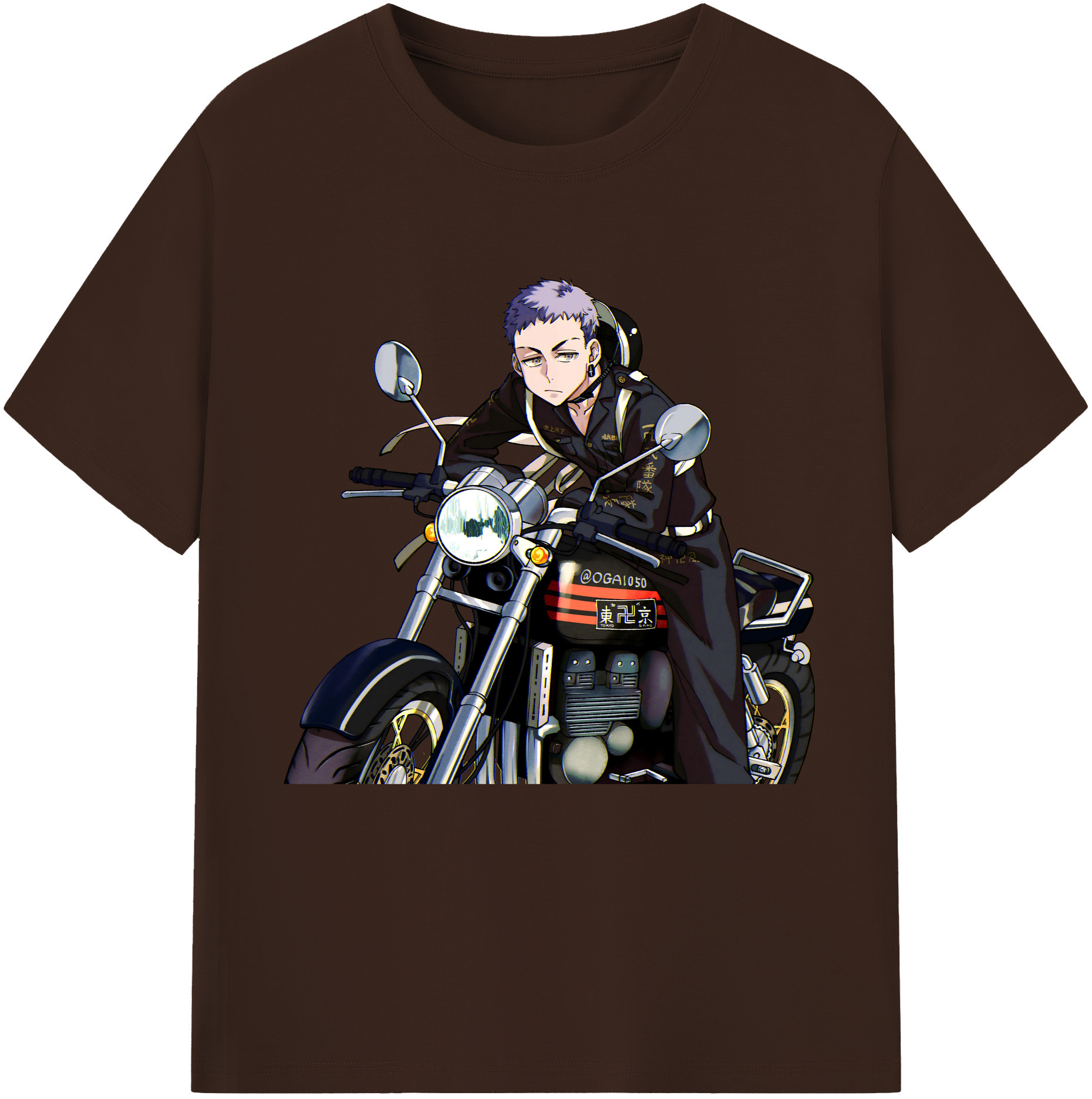 （画像用） 東京リベンジャーズ Tokyo Revengers 綿100％半袖Tシャツ（フロントプリント）