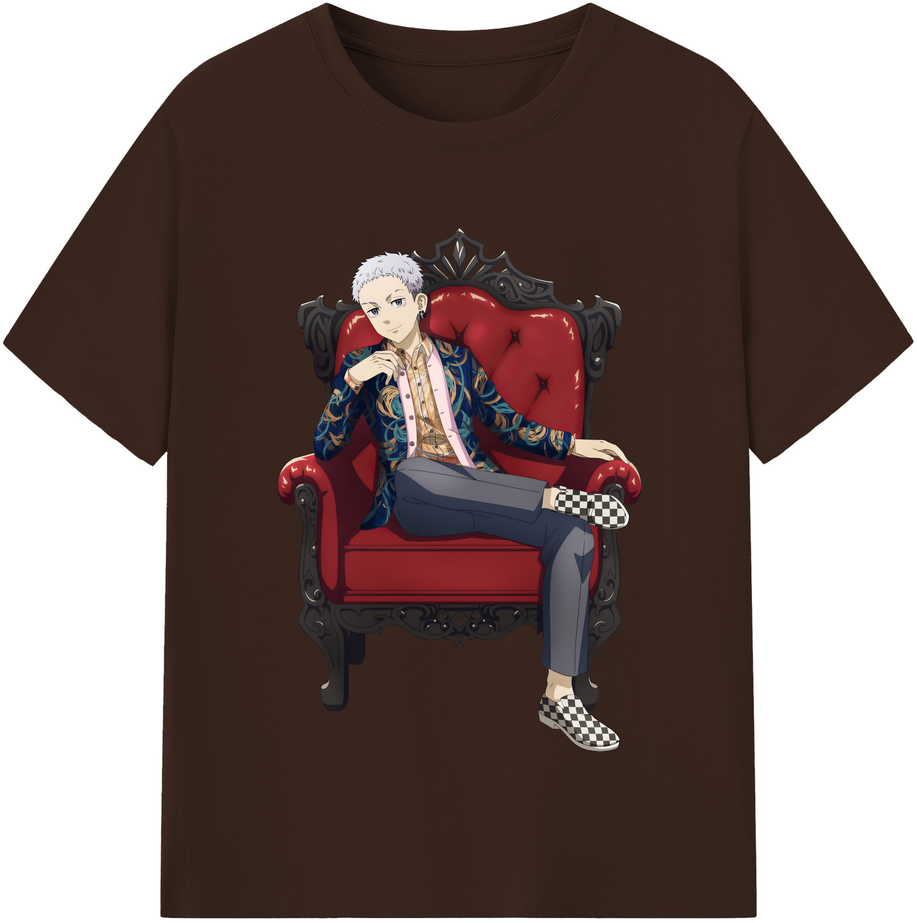 （画像用） 東京リベンジャーズ Tokyo Revengers 綿100％半袖Tシャツ（フロントプリント）