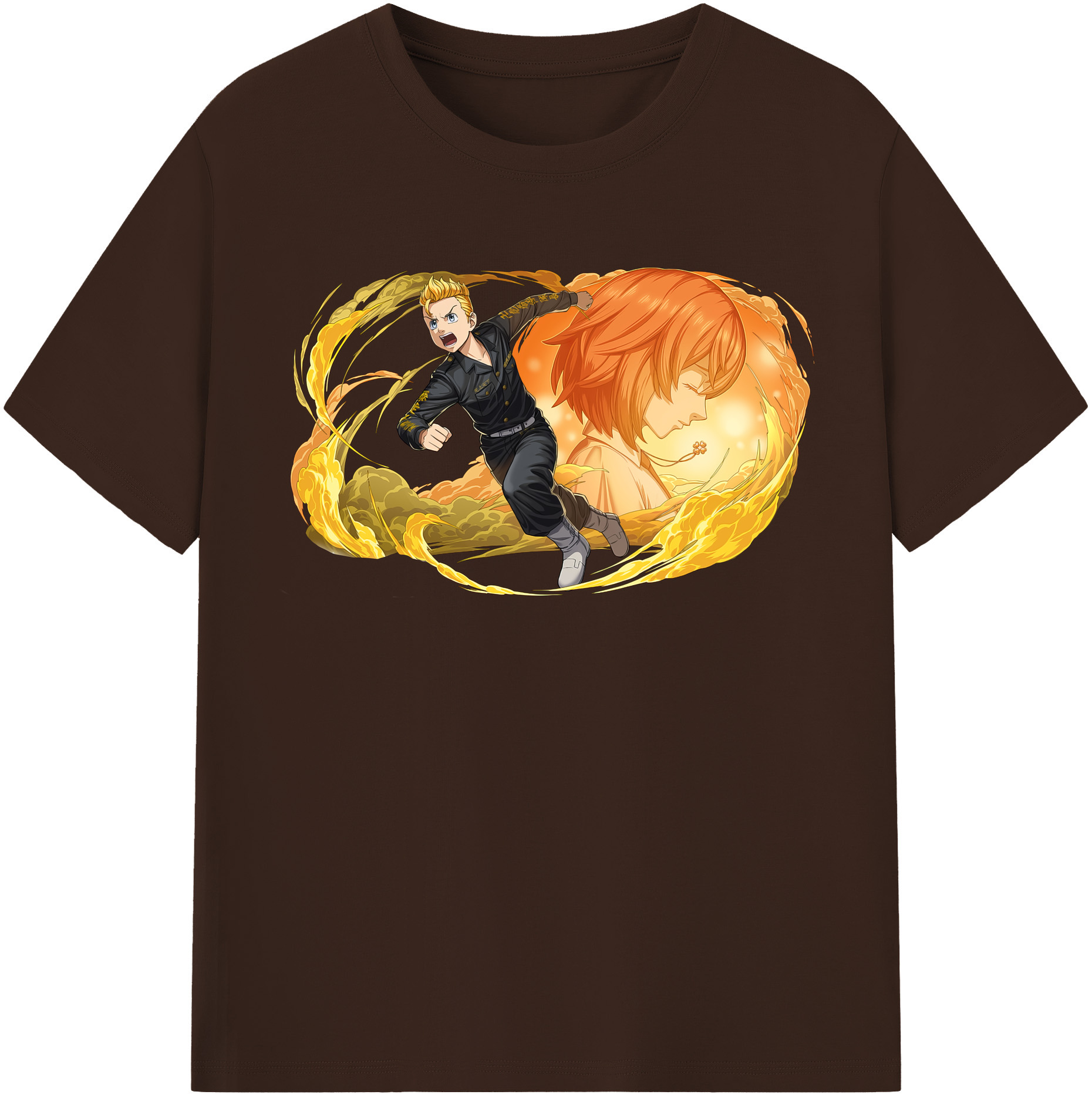 （画像用） 東京リベンジャーズ Tokyo Revengers 綿100％半袖Tシャツ（フロントプリント）
