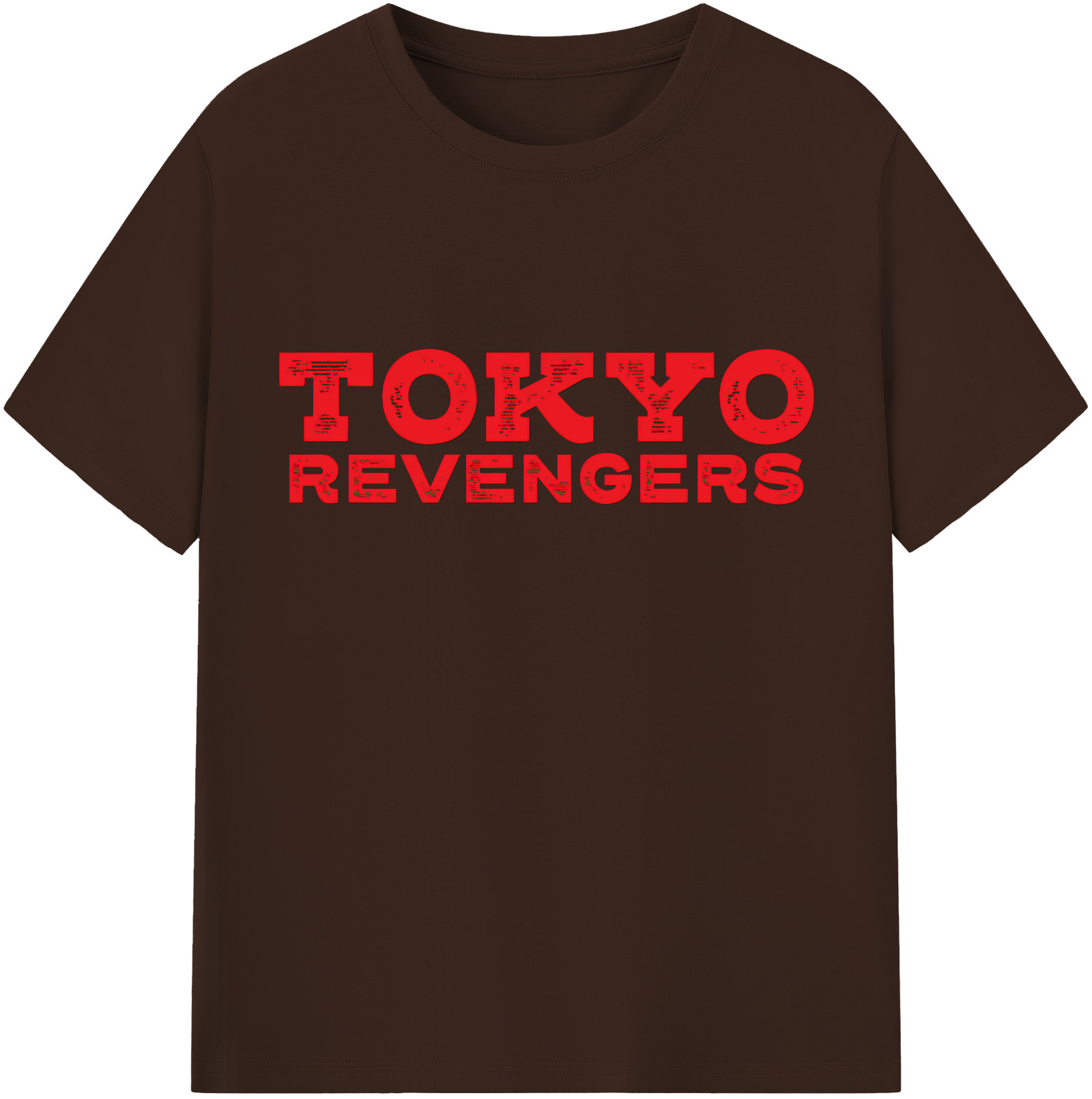 （画像用） 東京リベンジャーズ Tokyo Revengers 綿100％半袖Tシャツ（フロントプリント）