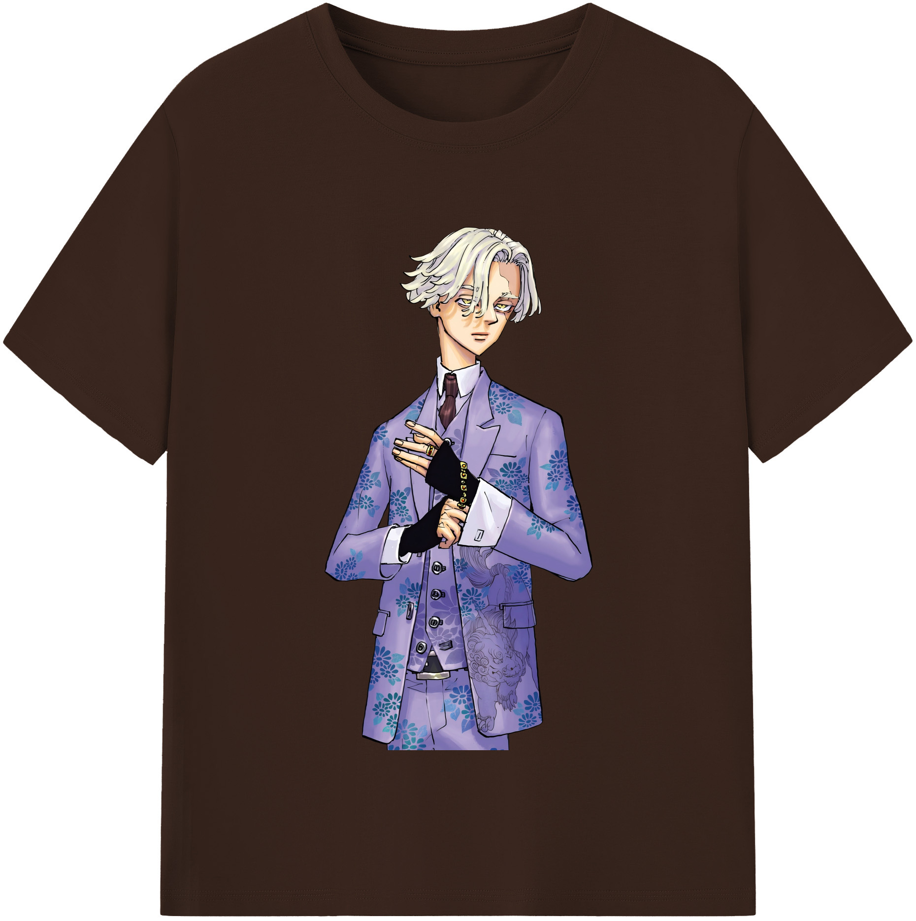 （画像用） 東京リベンジャーズ Tokyo Revengers 綿100％半袖Tシャツ（フロントプリント）