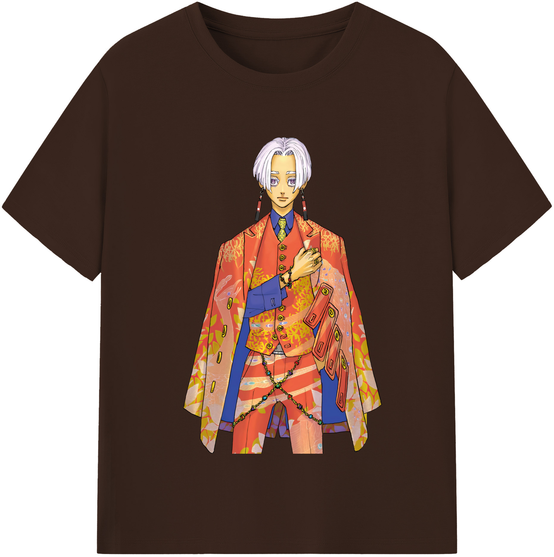 （画像用） 東京リベンジャーズ Tokyo Revengers 綿100％半袖Tシャツ（フロントプリント）