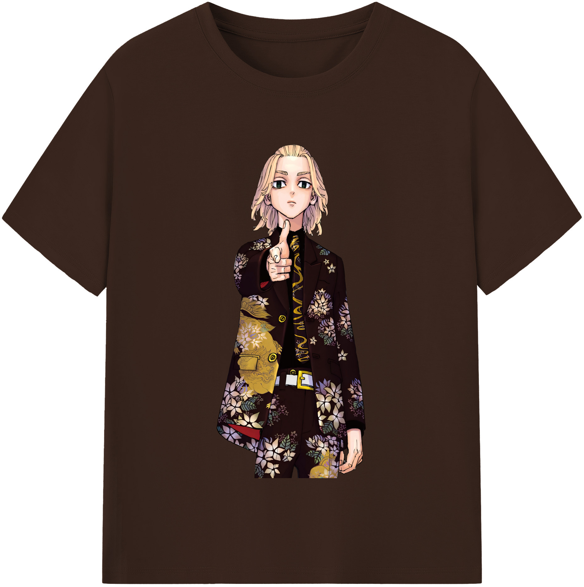（画像用） 東京リベンジャーズ Tokyo Revengers 綿100％半袖Tシャツ（フロントプリント）