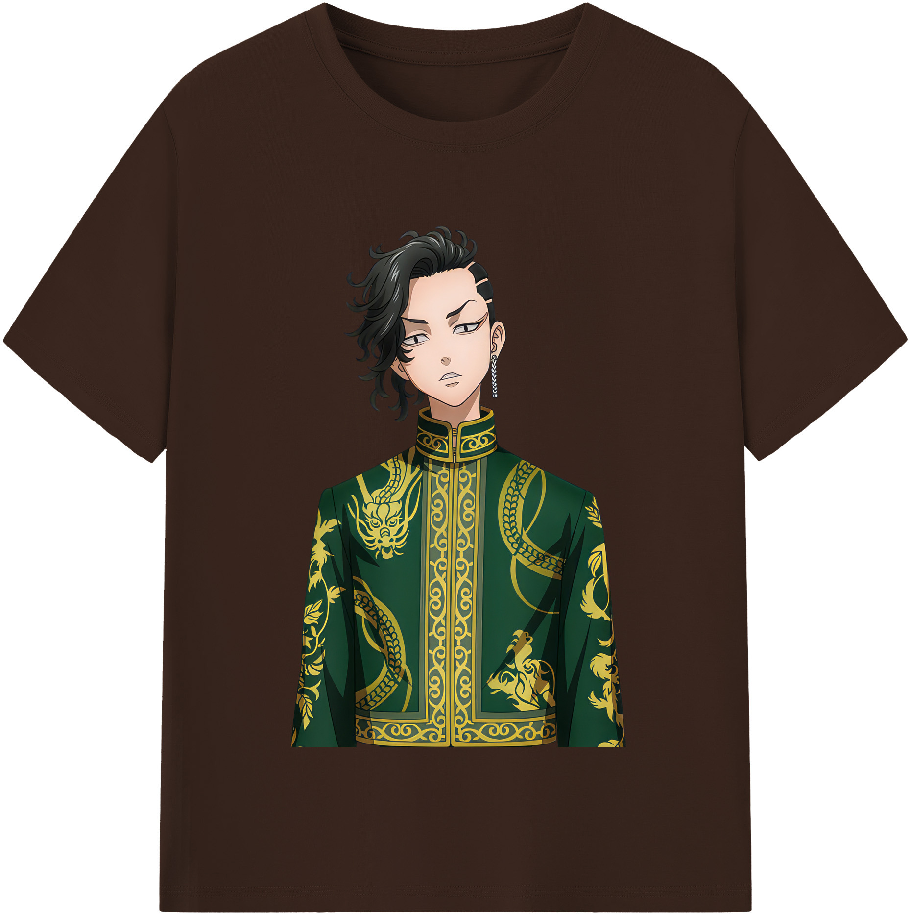 （画像用） 東京リベンジャーズ Tokyo Revengers 綿100％半袖Tシャツ（フロントプリント）