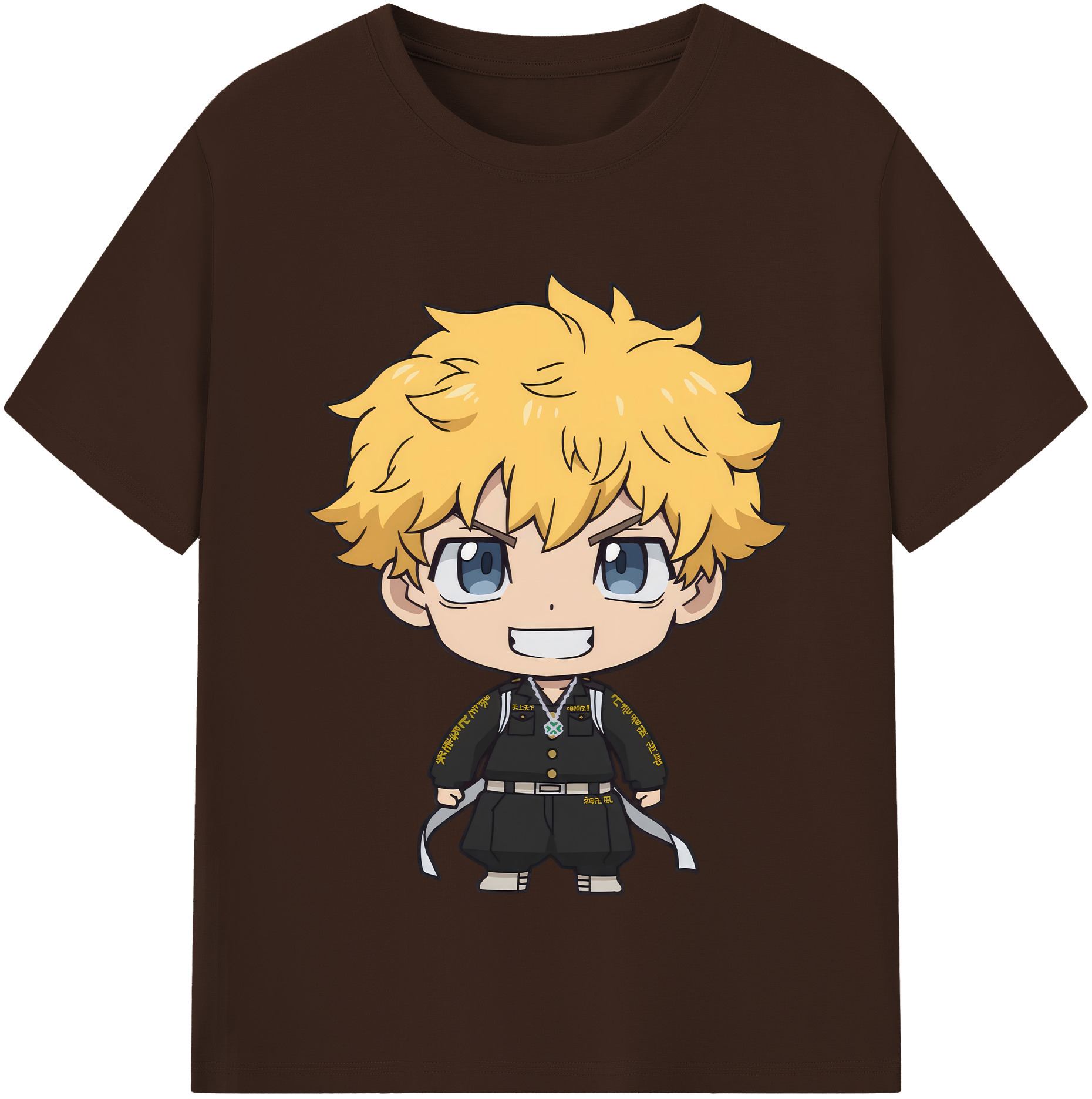 （画像用） 東京リベンジャーズ Tokyo Revengers 綿100％半袖Tシャツ（フロントプリント）