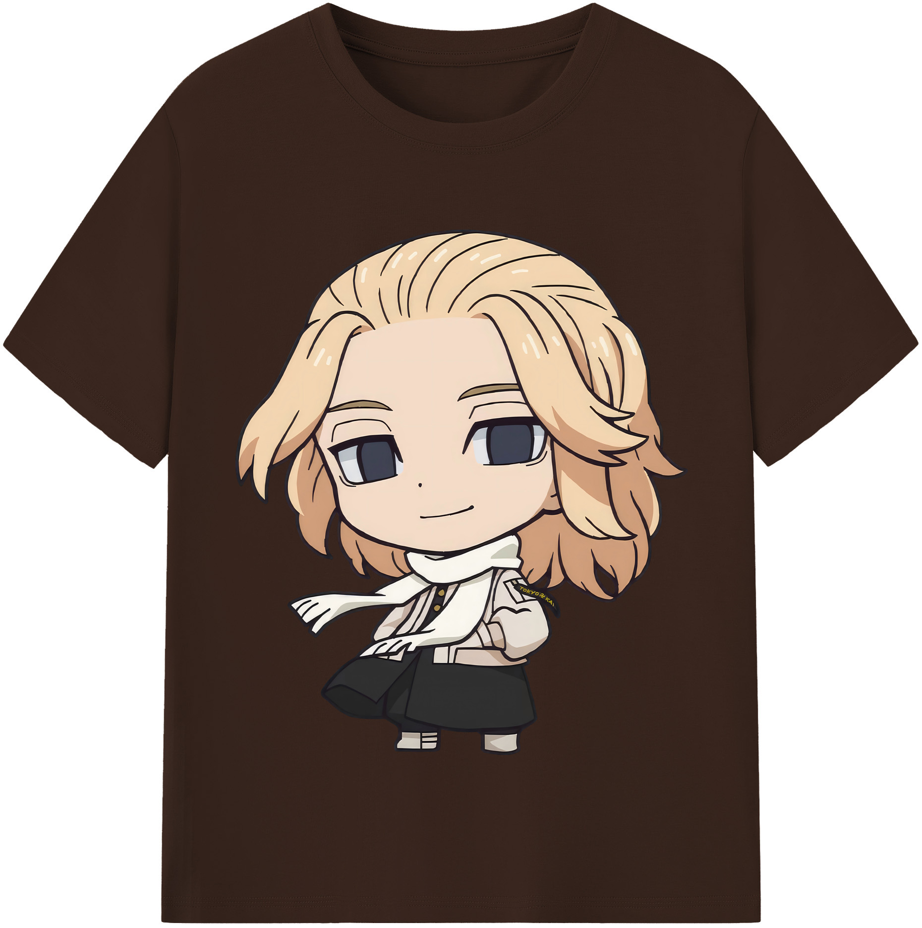 （画像用） 東京リベンジャーズ Tokyo Revengers 綿100％半袖Tシャツ（フロントプリント）