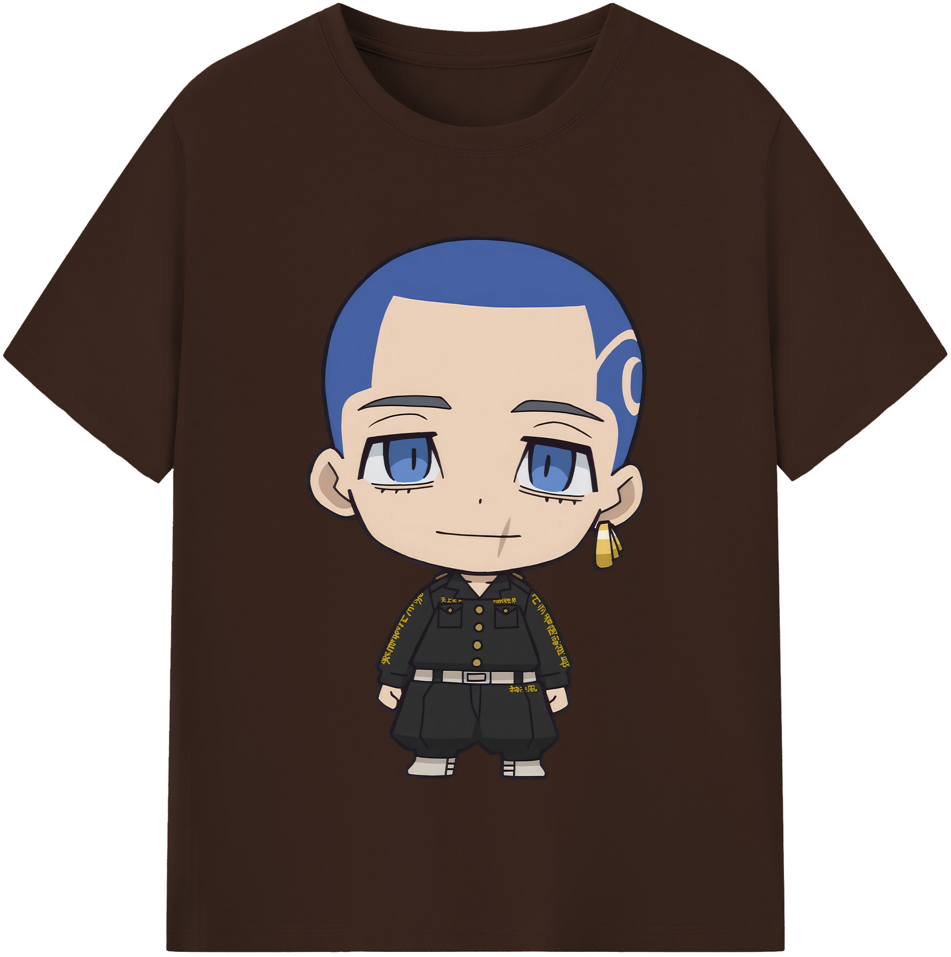 （画像用） 東京リベンジャーズ Tokyo Revengers 綿100％半袖Tシャツ（フロントプリント）