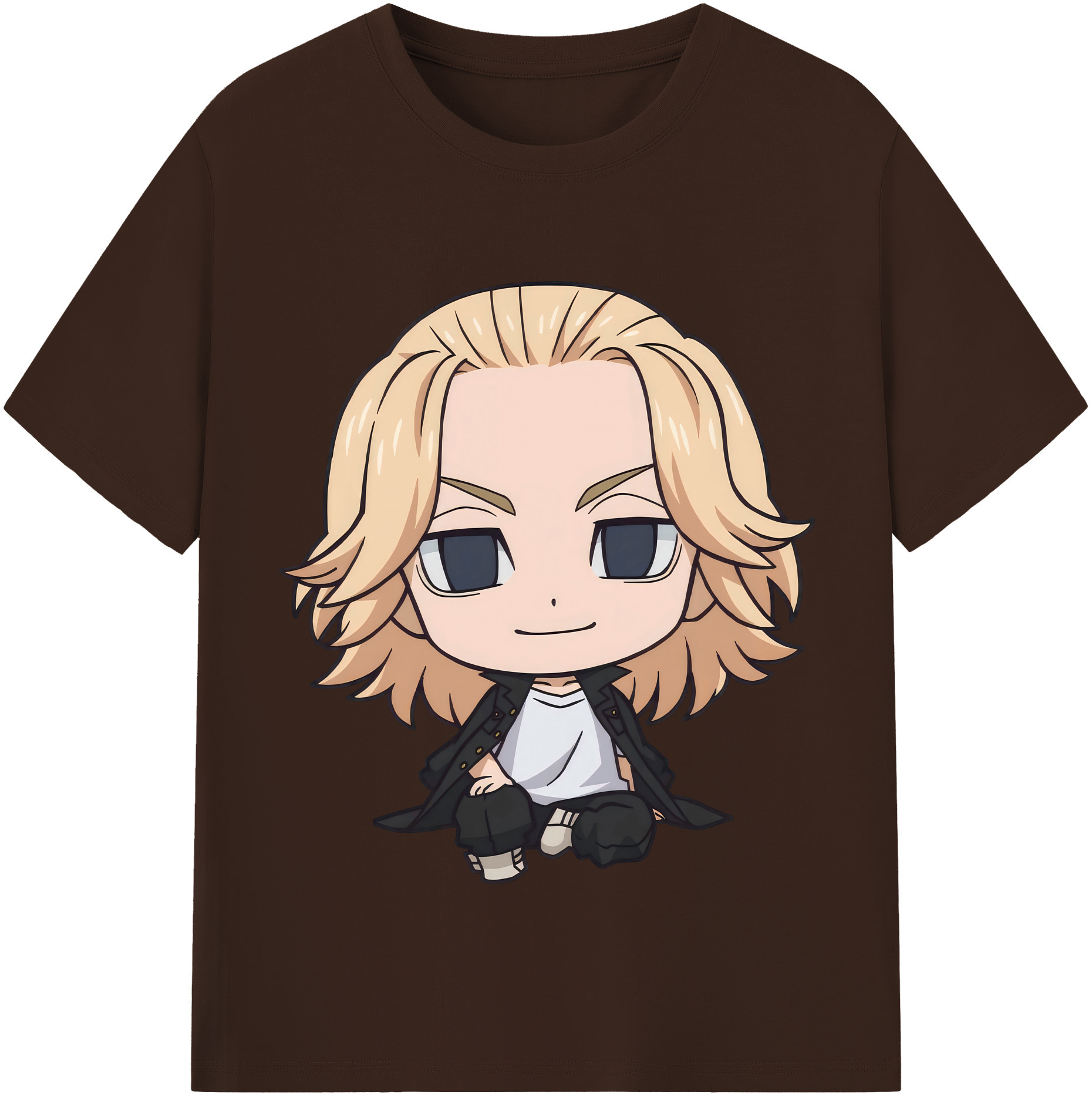 （画像用） 東京リベンジャーズ Tokyo Revengers 綿100％半袖Tシャツ（フロントプリント）