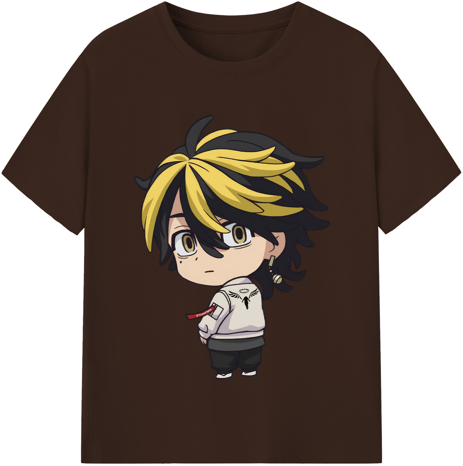 （画像用） 東京リベンジャーズ Tokyo Revengers 綿100％半袖Tシャツ（フロントプリント）