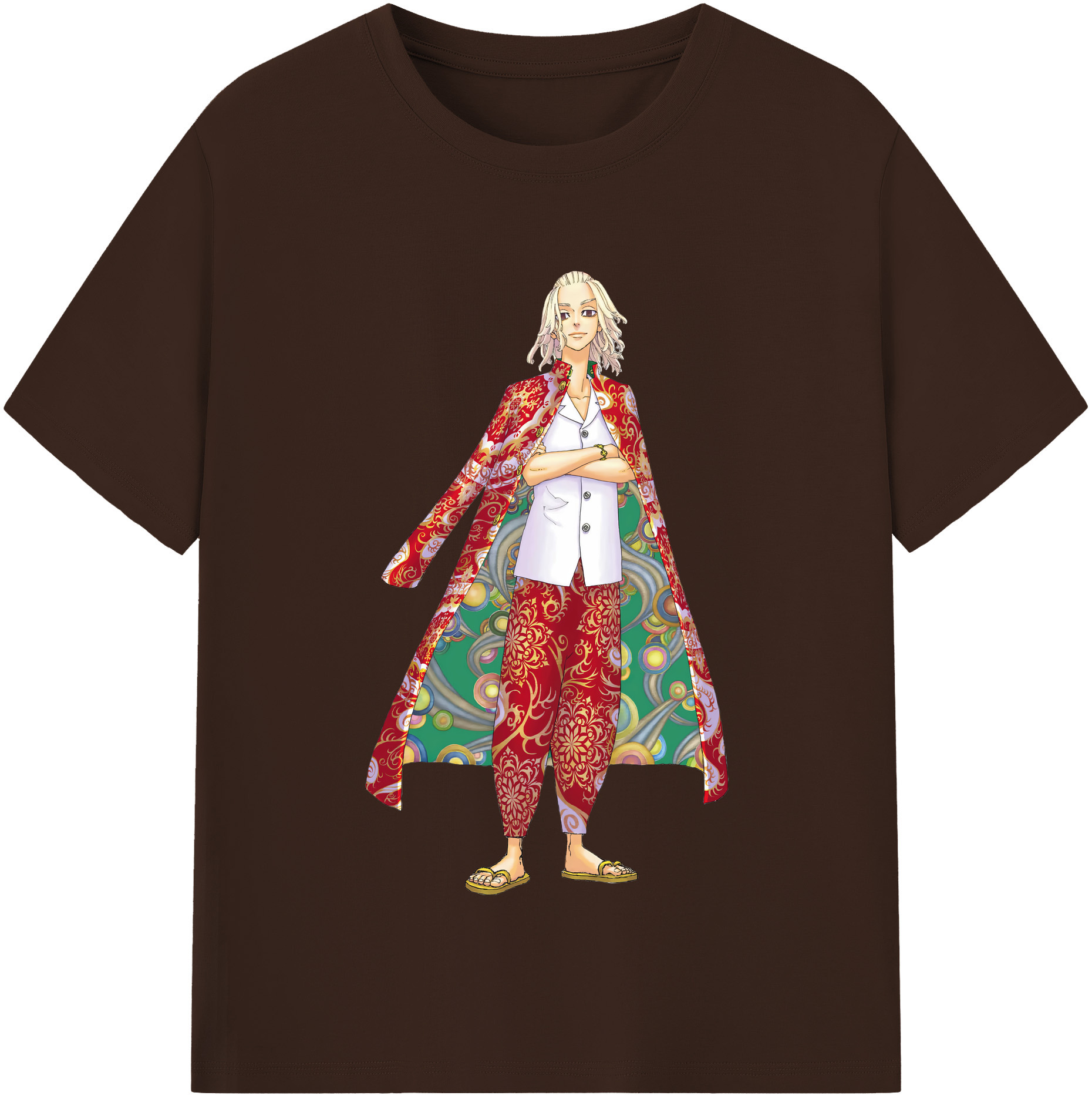 （画像用） 東京リベンジャーズ Tokyo Revengers 綿100％半袖Tシャツ（フロントプリント）