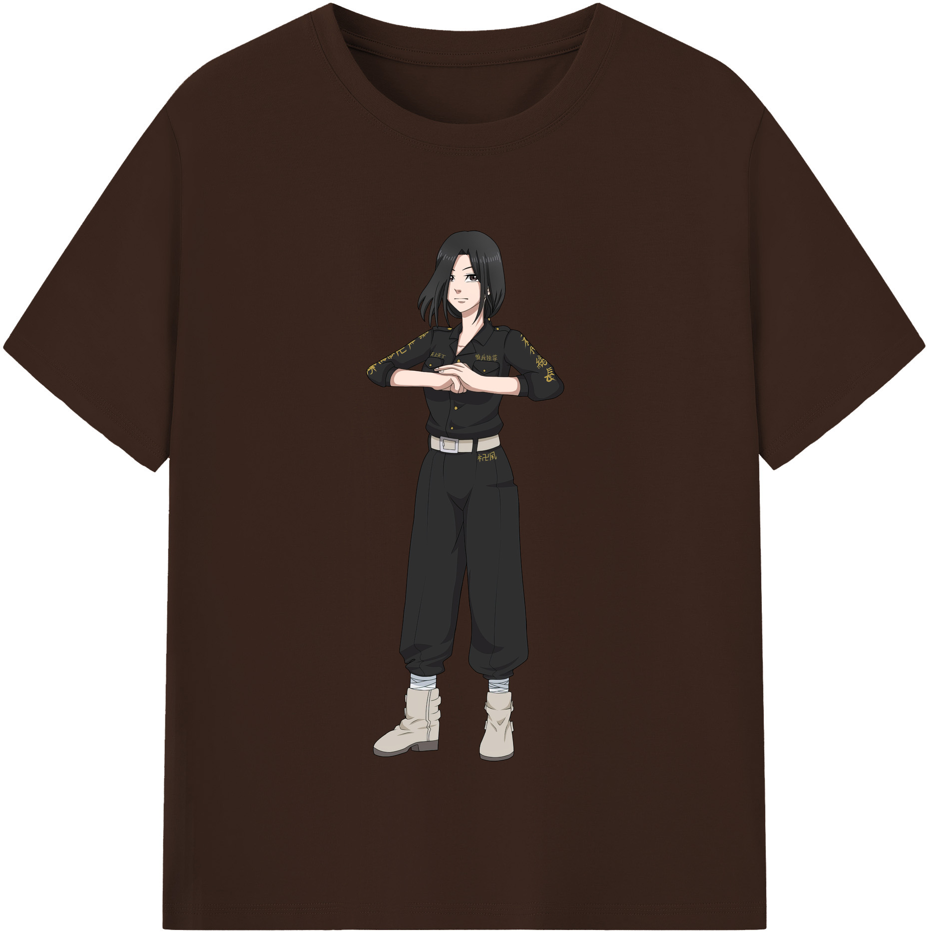 （画像用） 東京リベンジャーズ Tokyo Revengers 綿100％半袖Tシャツ（フロントプリント）