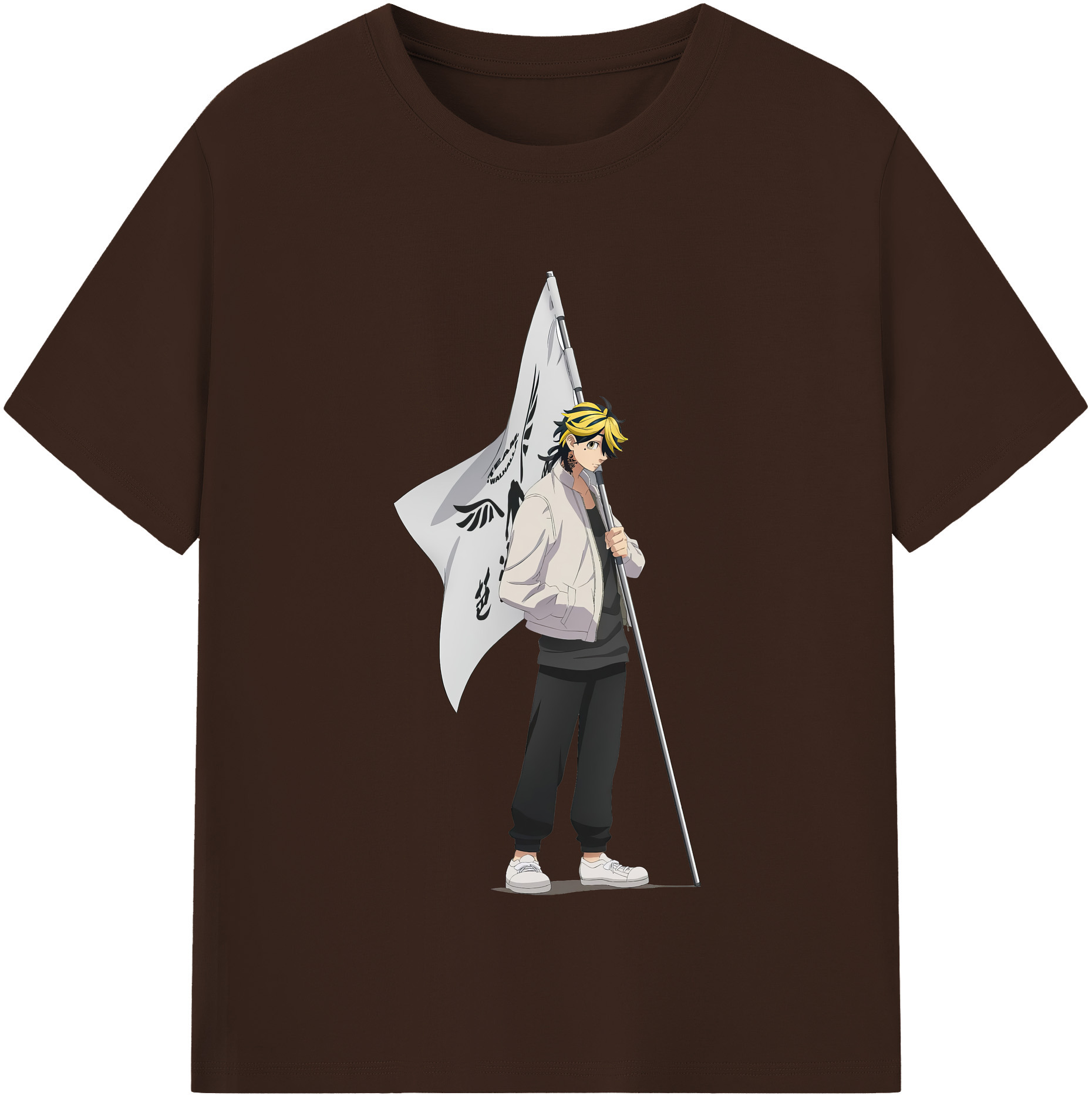 （画像用） 東京リベンジャーズ Tokyo Revengers 綿100％半袖Tシャツ（フロントプリント）