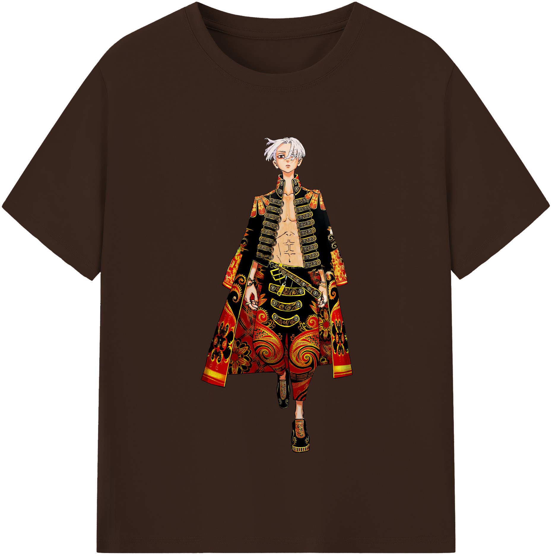 （画像用） 東京リベンジャーズ Tokyo Revengers 綿100％半袖Tシャツ（フロントプリント）