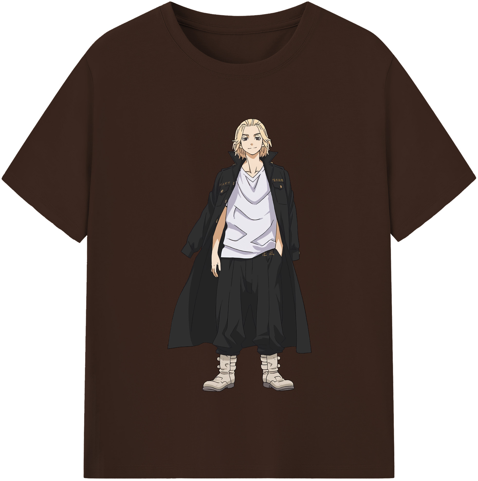 （画像用） 東京リベンジャーズ Tokyo Revengers 綿100％半袖Tシャツ（フロントプリント）