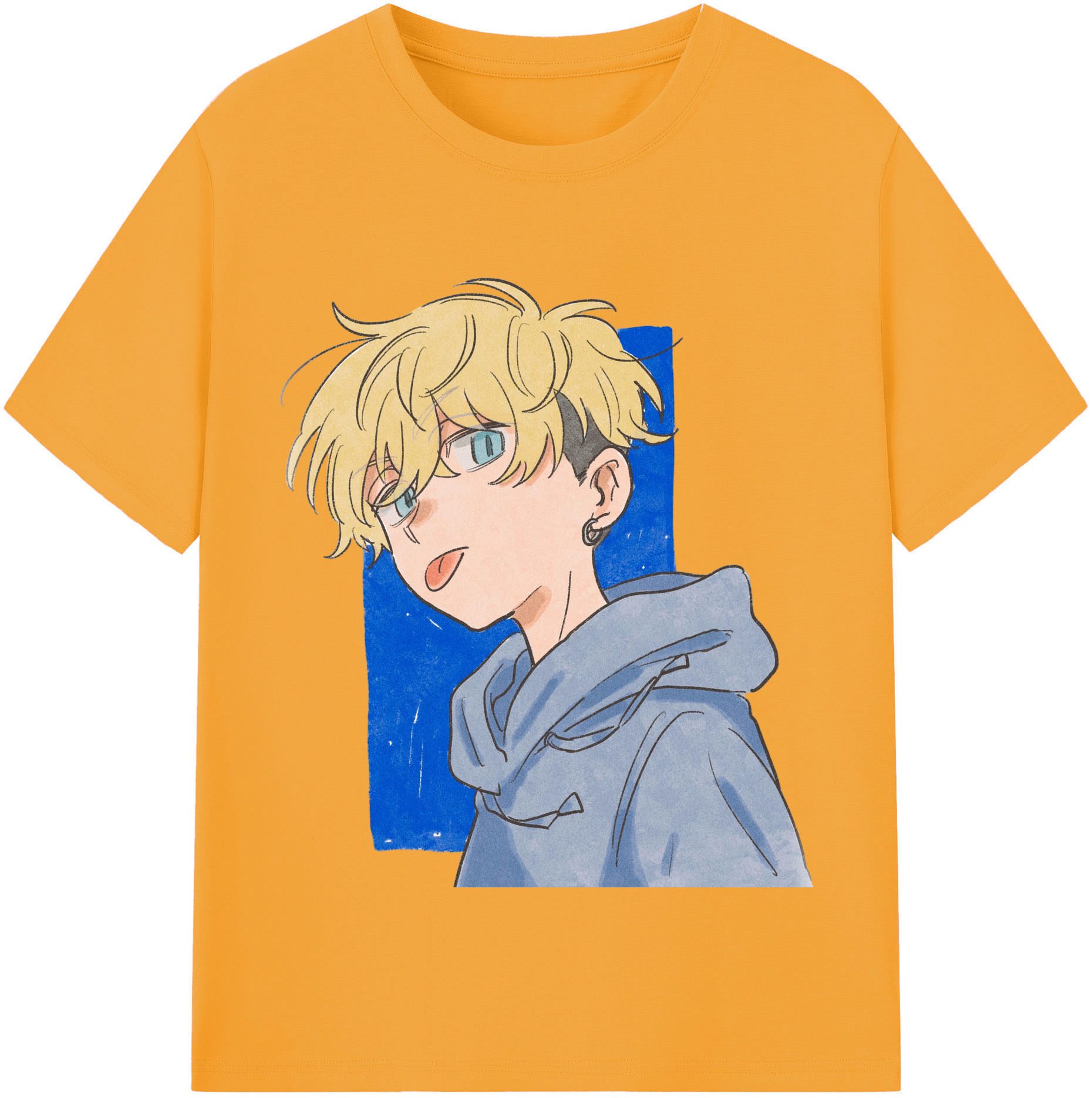 （画像用） 東京リベンジャーズ Tokyo Revengers 綿100％半袖Tシャツ（フロントプリント）