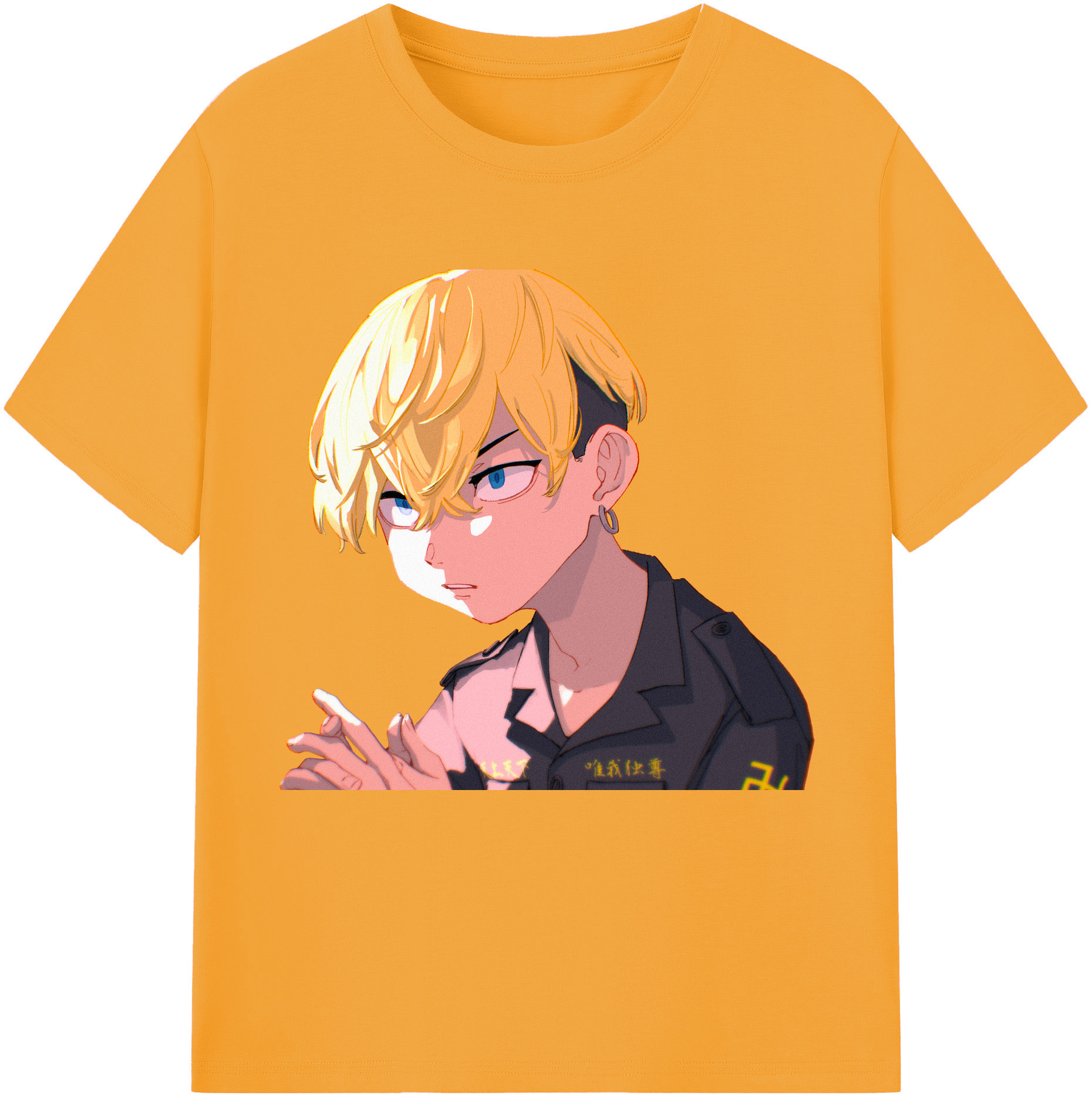 （画像用） 東京リベンジャーズ Tokyo Revengers 綿100％半袖Tシャツ（フロントプリント）