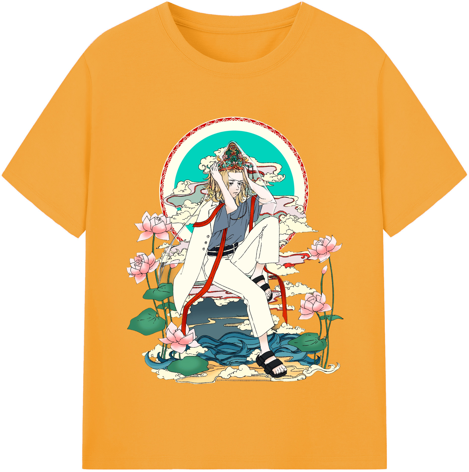 （画像用） 東京リベンジャーズ Tokyo Revengers 綿100％半袖Tシャツ（フロントプリント）