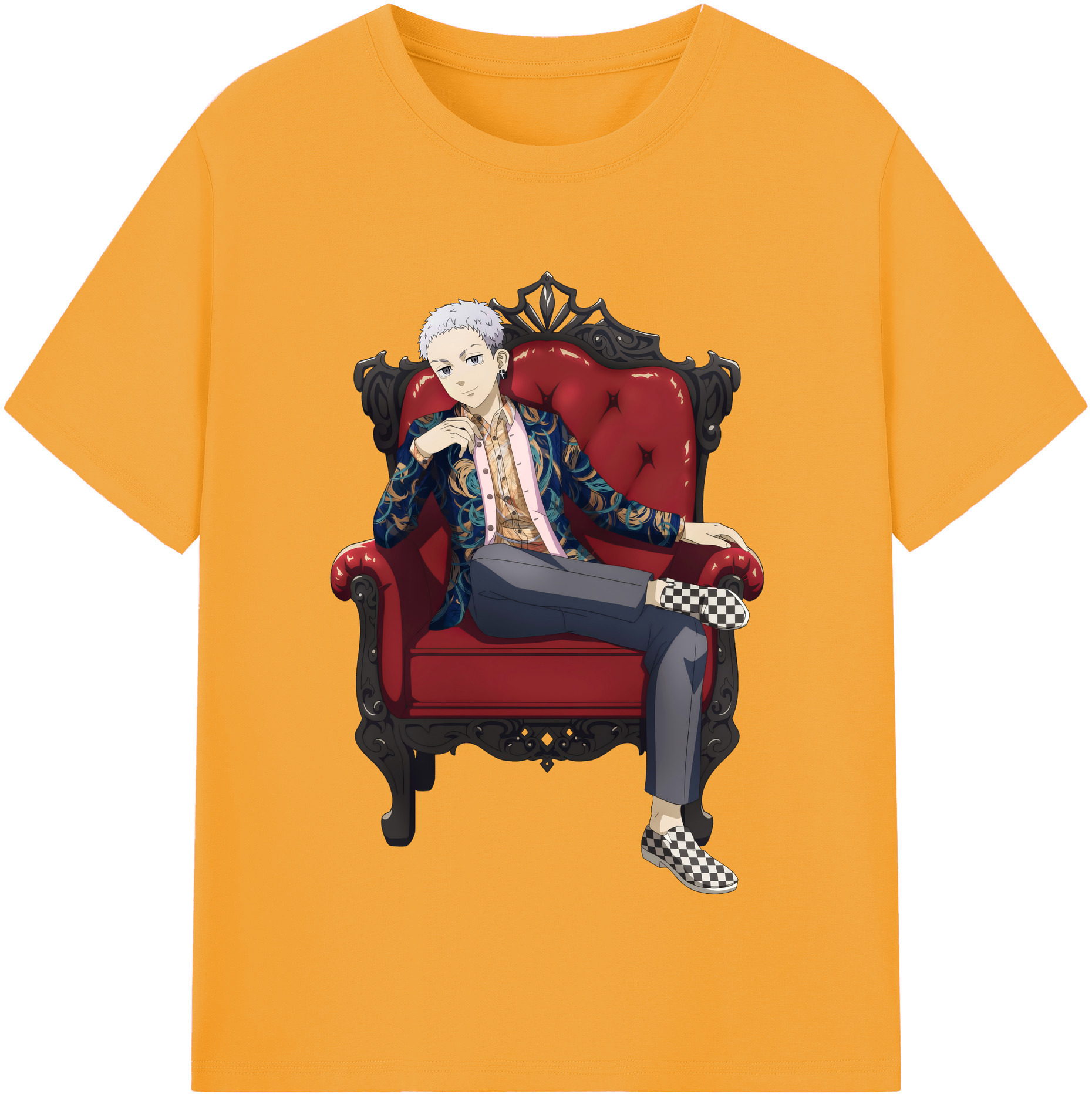 （画像用） 東京リベンジャーズ Tokyo Revengers 綿100％半袖Tシャツ（フロントプリント）
