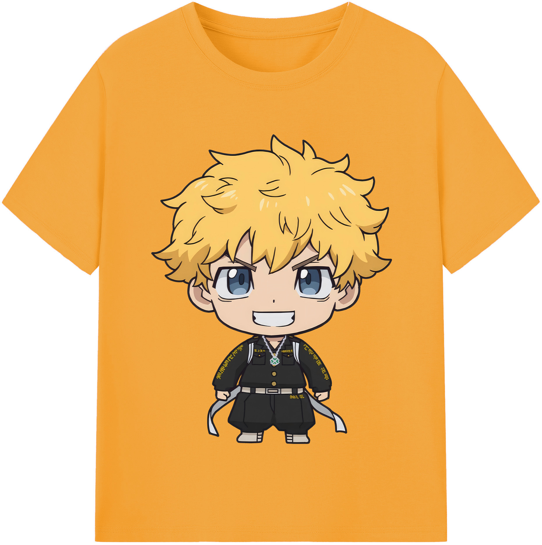 （画像用） 東京リベンジャーズ Tokyo Revengers 綿100％半袖Tシャツ（フロントプリント）