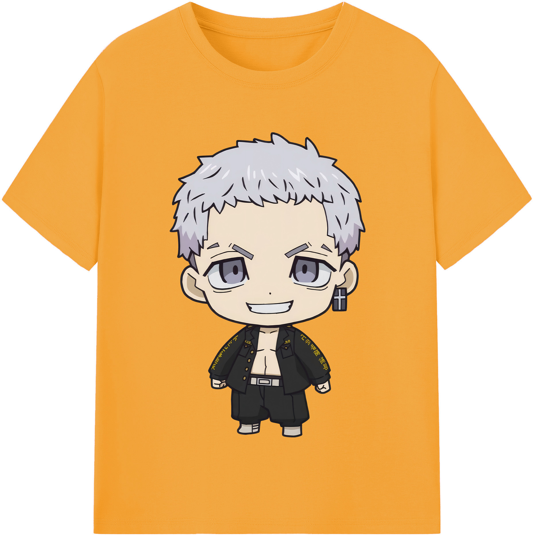 （画像用） 東京リベンジャーズ Tokyo Revengers 綿100％半袖Tシャツ（フロントプリント）