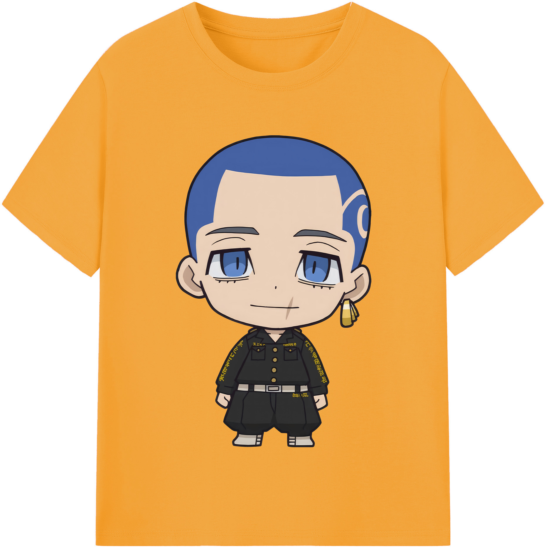 （画像用） 東京リベンジャーズ Tokyo Revengers 綿100％半袖Tシャツ（フロントプリント）