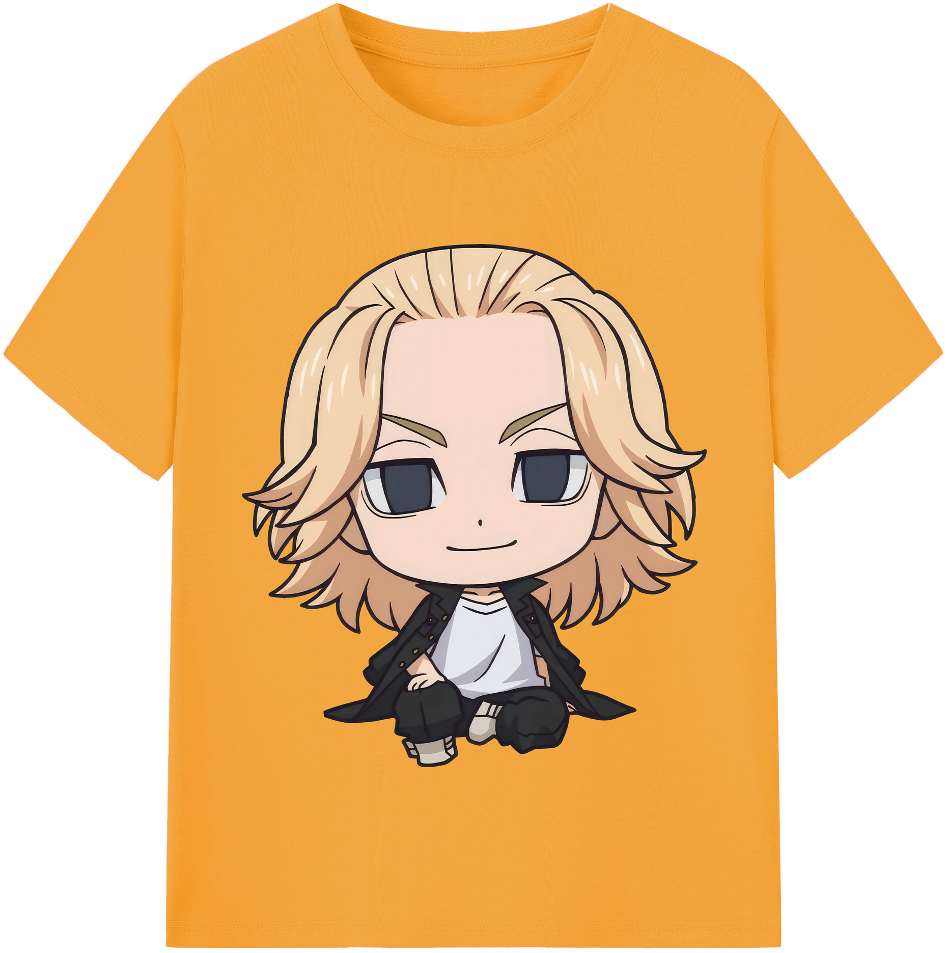 （画像用） 東京リベンジャーズ Tokyo Revengers 綿100％半袖Tシャツ（フロントプリント）