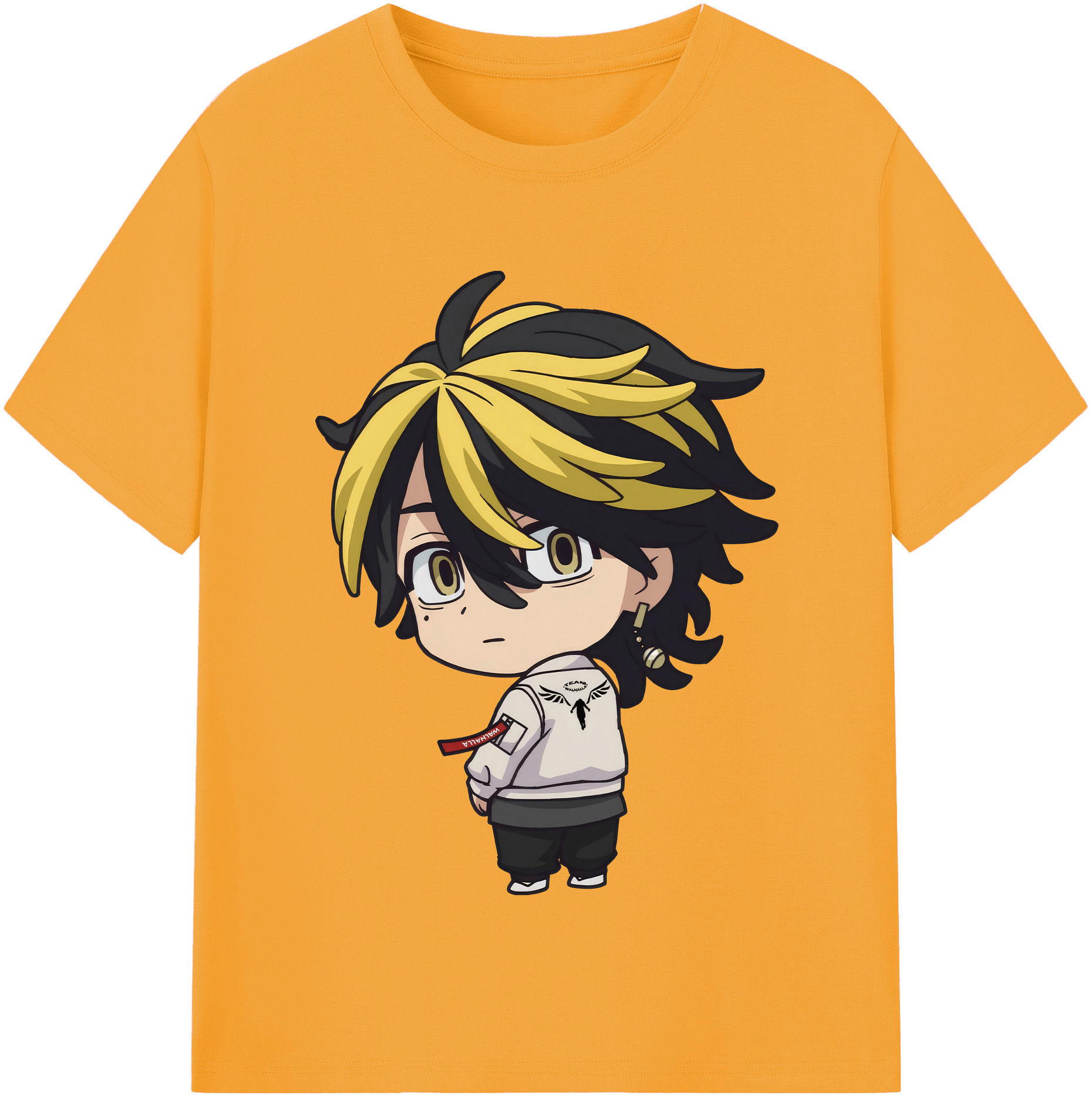 （画像用） 東京リベンジャーズ Tokyo Revengers 綿100％半袖Tシャツ（フロントプリント）