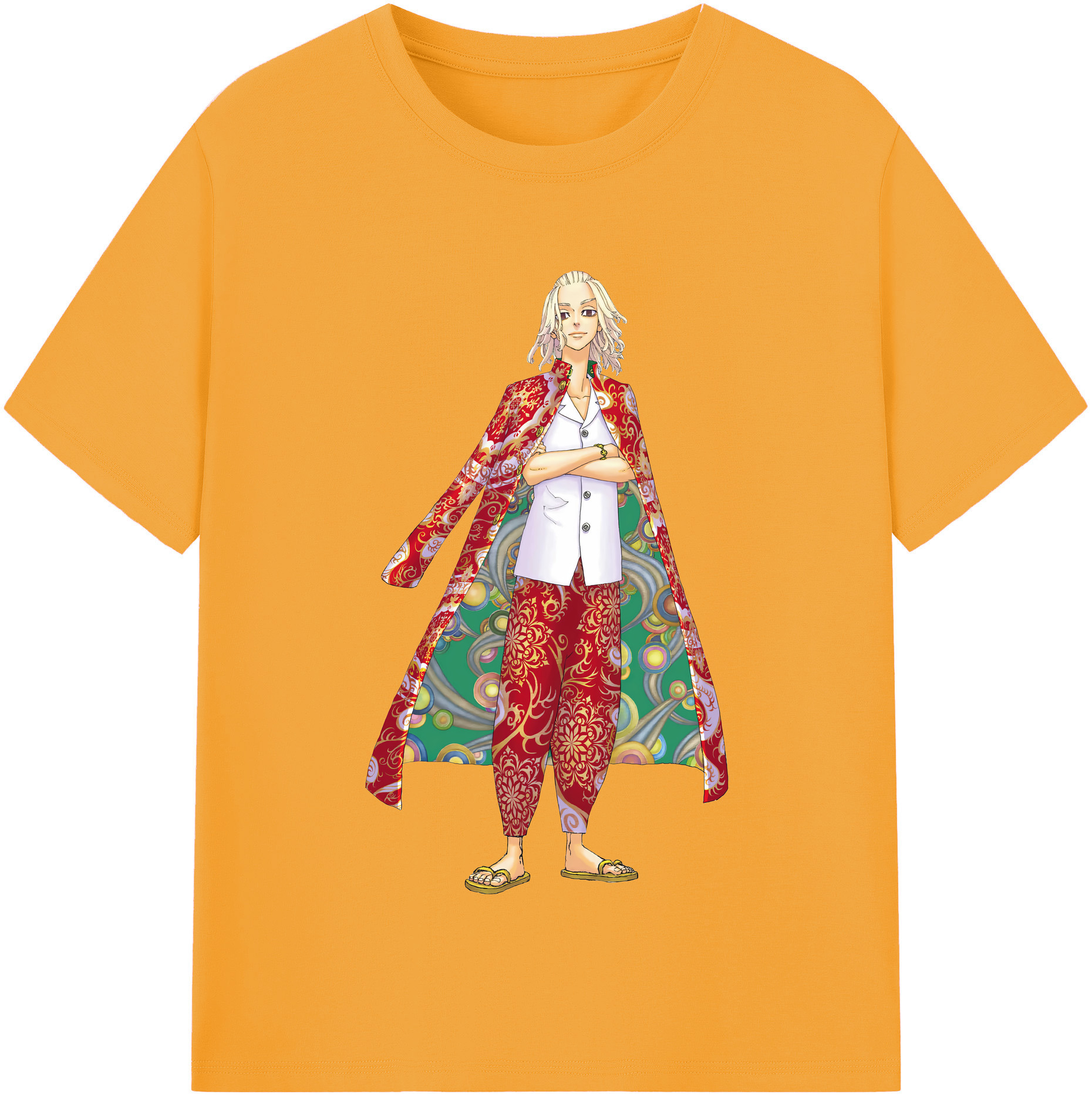 （画像用） 東京リベンジャーズ Tokyo Revengers 綿100％半袖Tシャツ（フロントプリント）