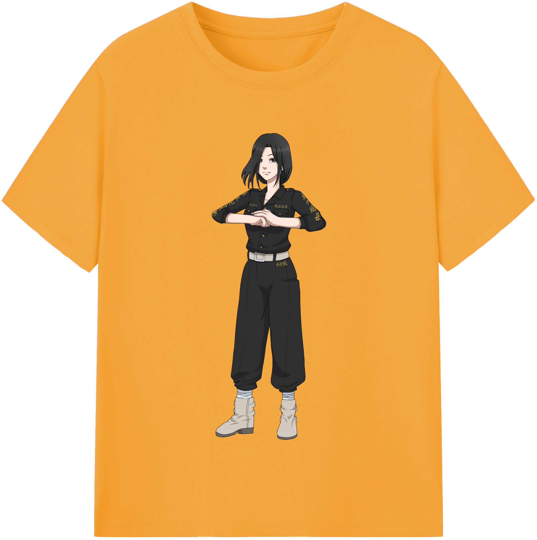 （画像用） 東京リベンジャーズ Tokyo Revengers 綿100％半袖Tシャツ（フロントプリント）