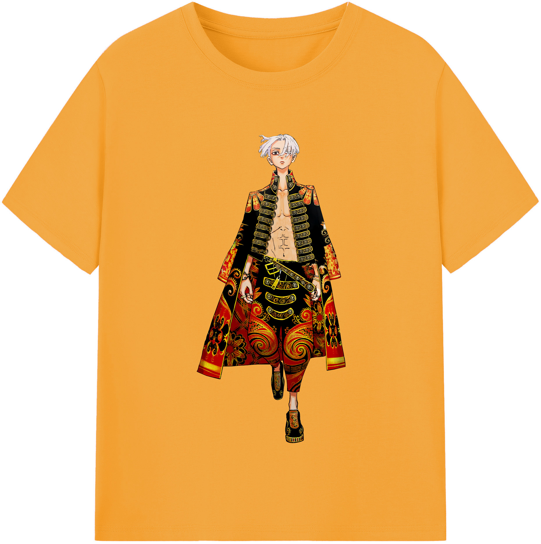 （画像用） 東京リベンジャーズ Tokyo Revengers 綿100％半袖Tシャツ（フロントプリント）