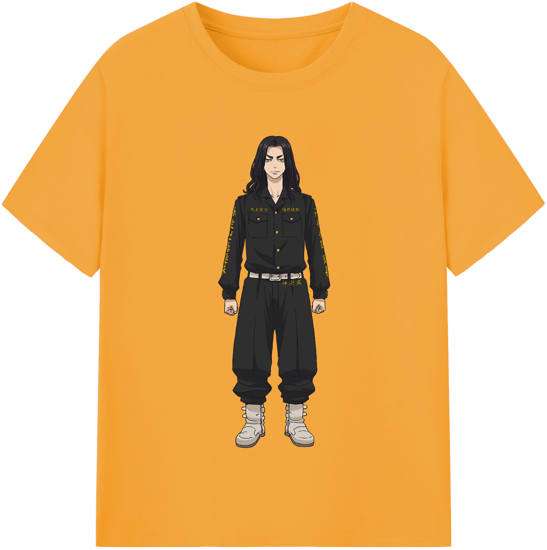 （画像用） 東京リベンジャーズ Tokyo Revengers 綿100％半袖Tシャツ（フロントプリント）