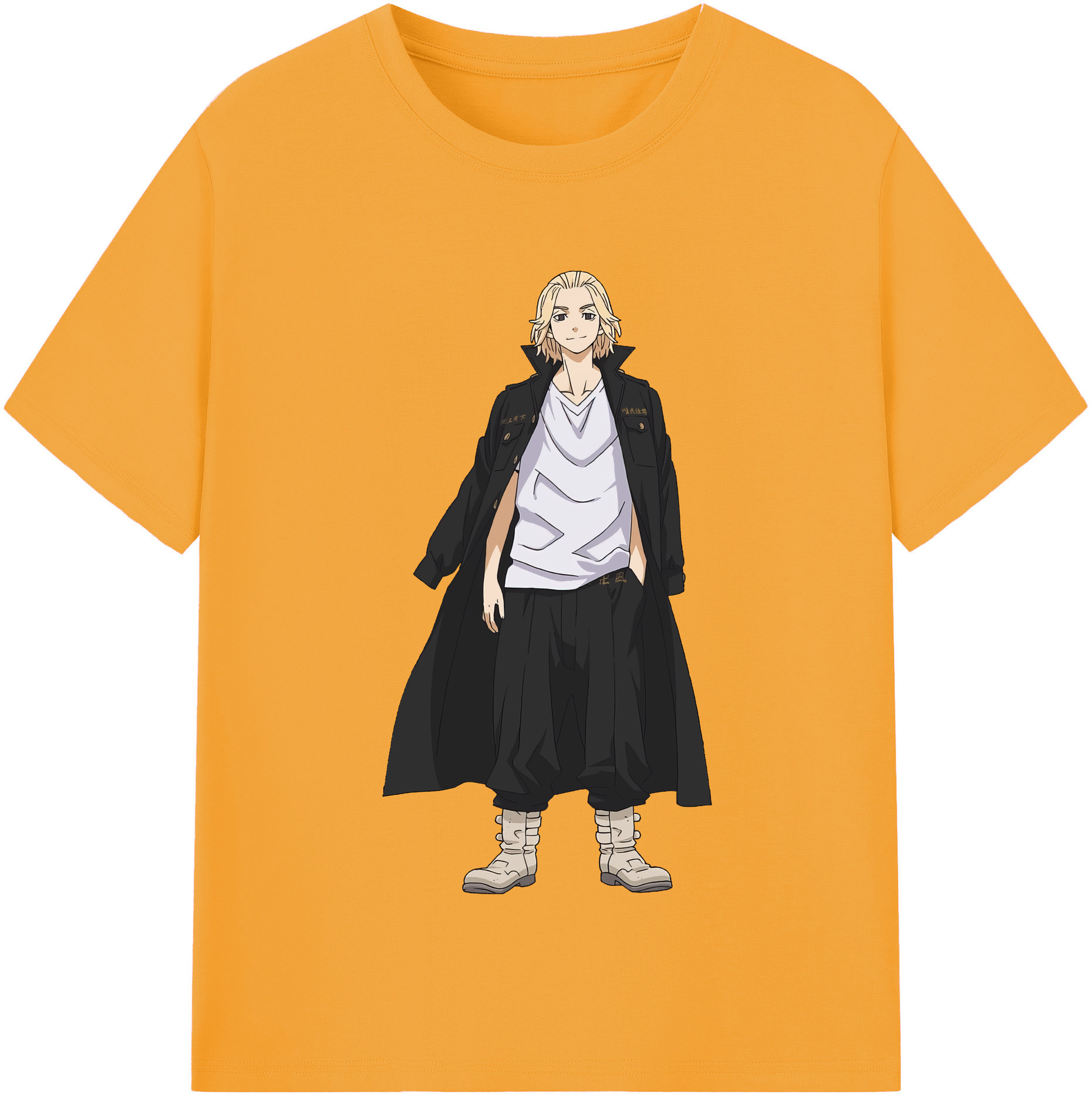（画像用） 東京リベンジャーズ Tokyo Revengers 綿100％半袖Tシャツ（フロントプリント）