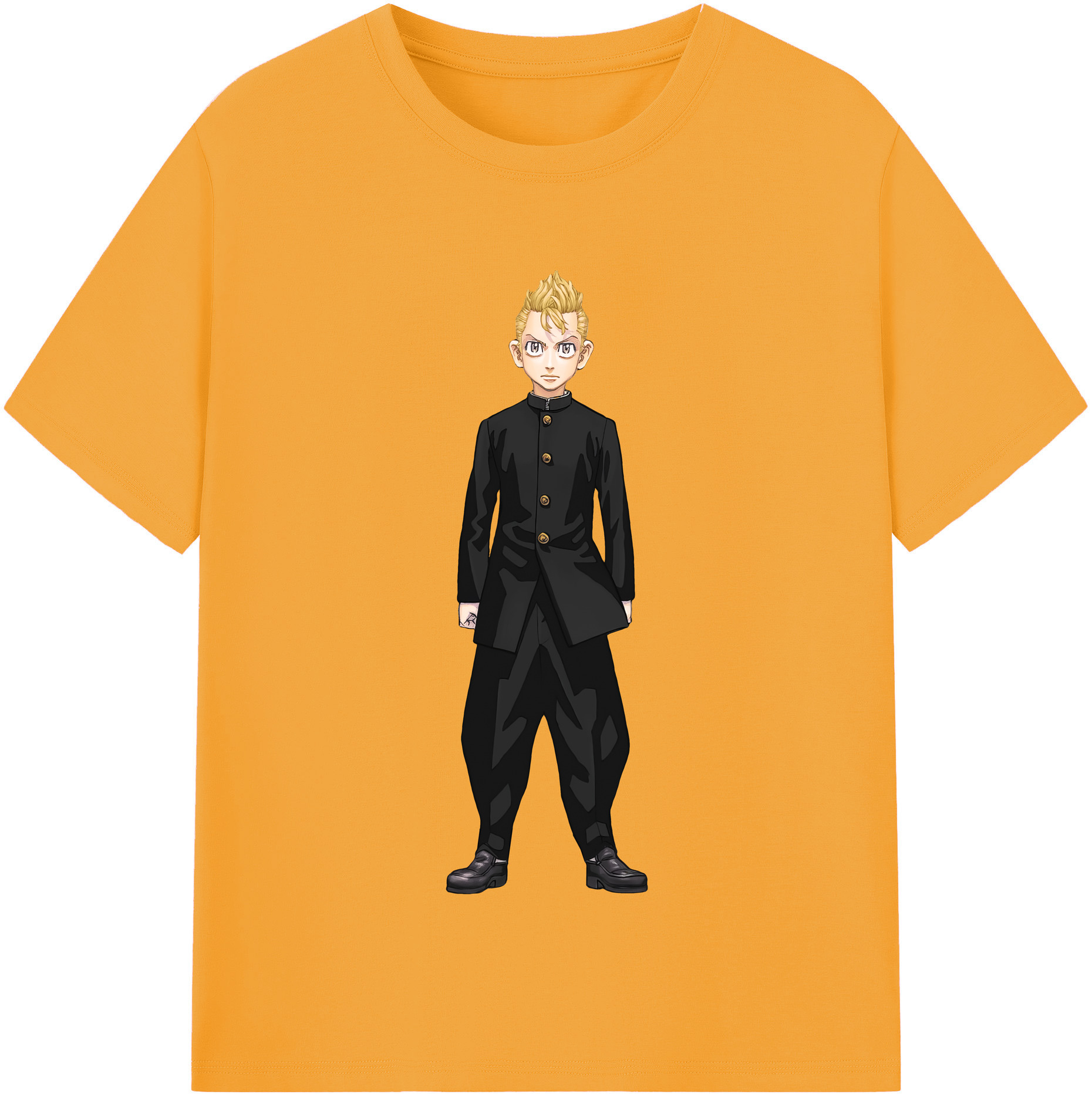 （画像用） 東京リベンジャーズ Tokyo Revengers 綿100％半袖Tシャツ（フロントプリント）