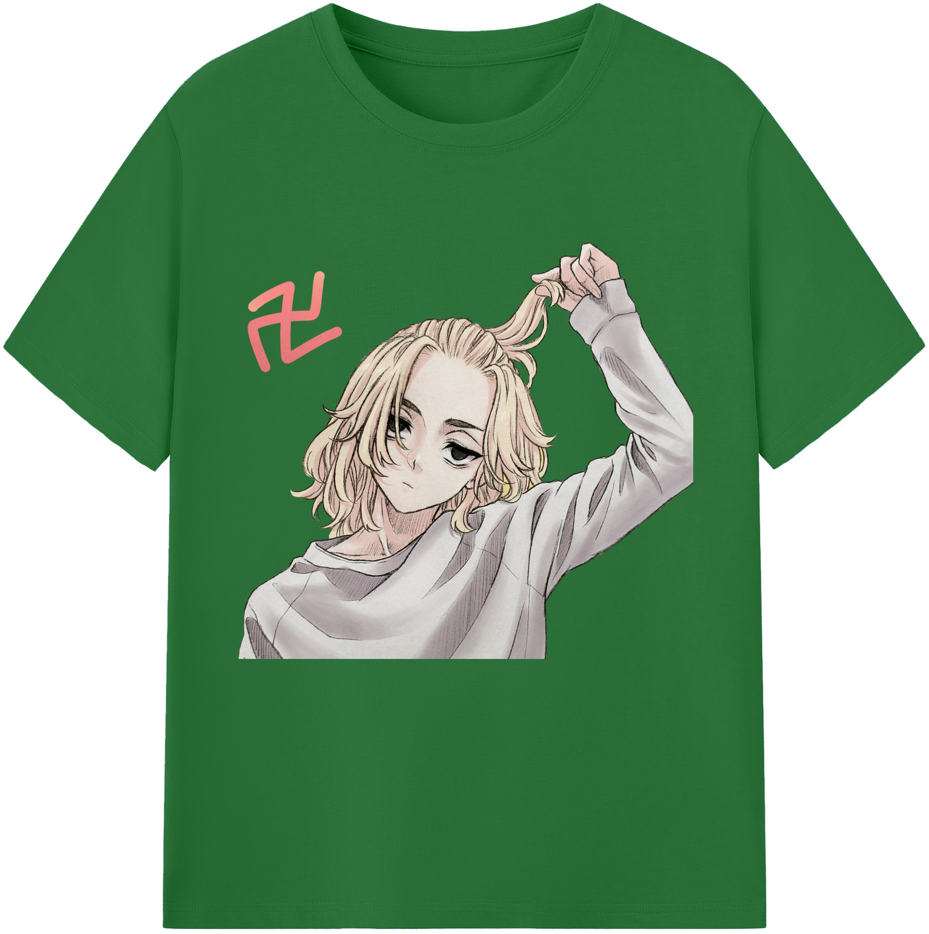 （画像用） 東京リベンジャーズ Tokyo Revengers 綿100％半袖Tシャツ（フロントプリント）