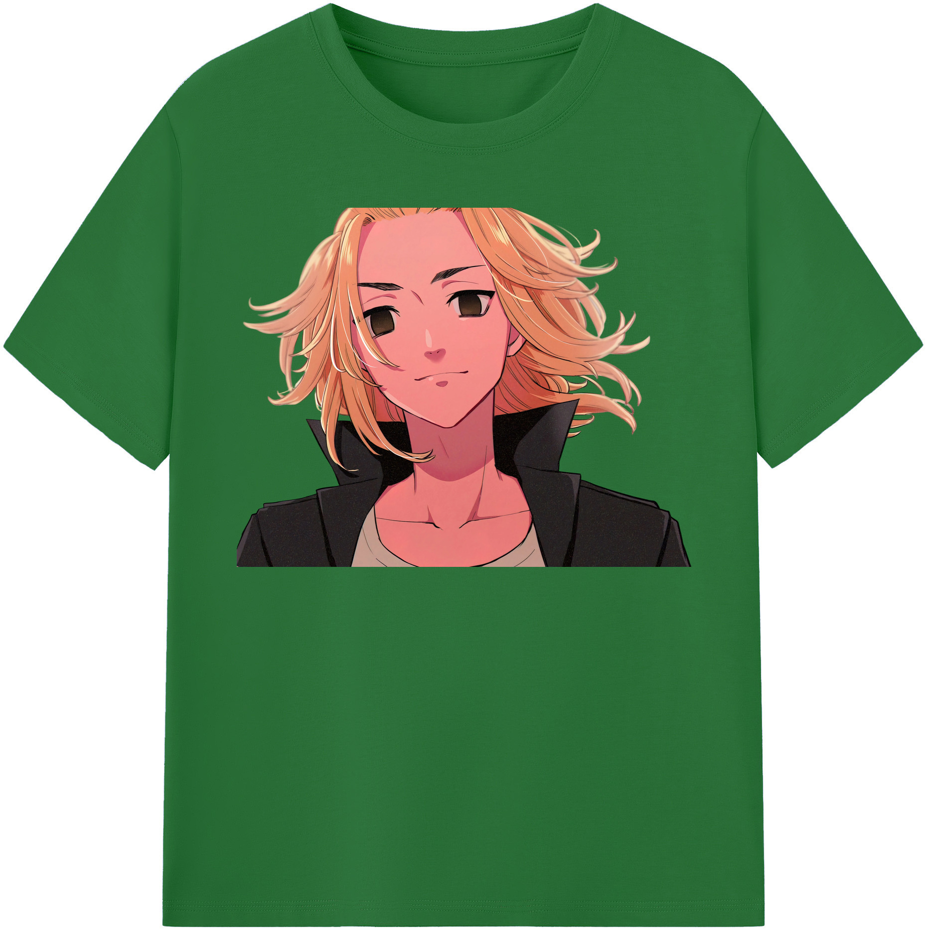 （画像用） 東京リベンジャーズ Tokyo Revengers 綿100％半袖Tシャツ（フロントプリント）