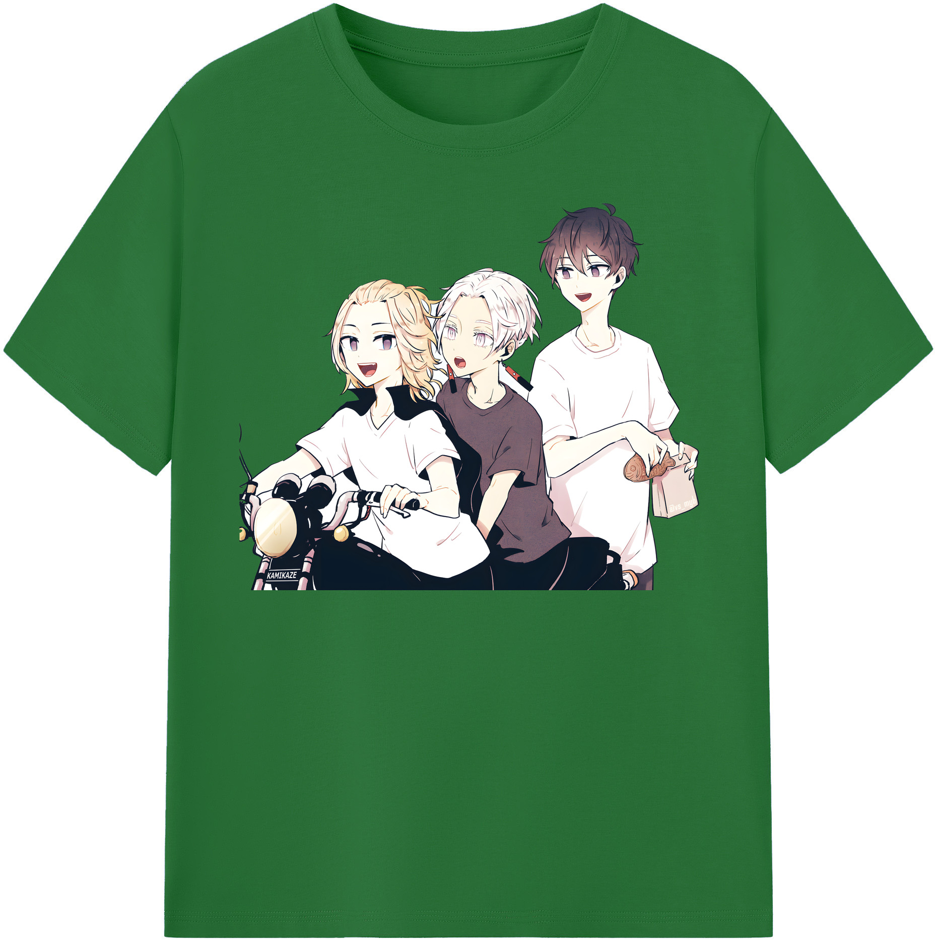 （画像用） 東京リベンジャーズ Tokyo Revengers 綿100％半袖Tシャツ（フロントプリント）