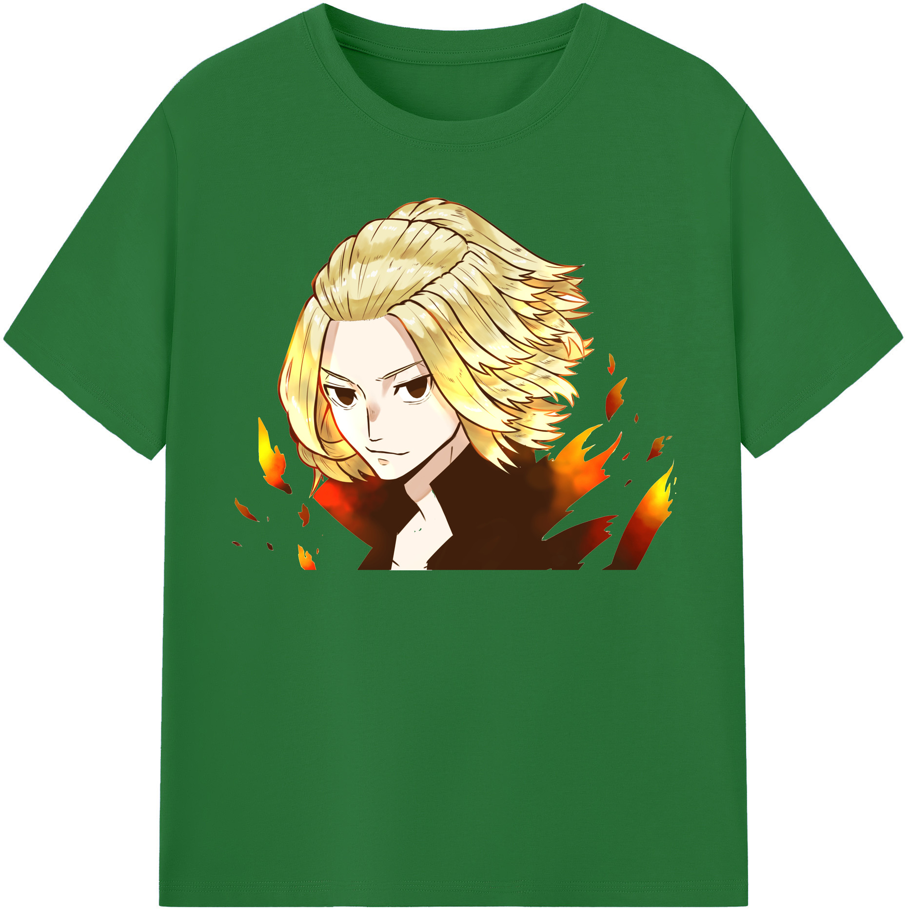 （画像用） 東京リベンジャーズ Tokyo Revengers 綿100％半袖Tシャツ（フロントプリント）