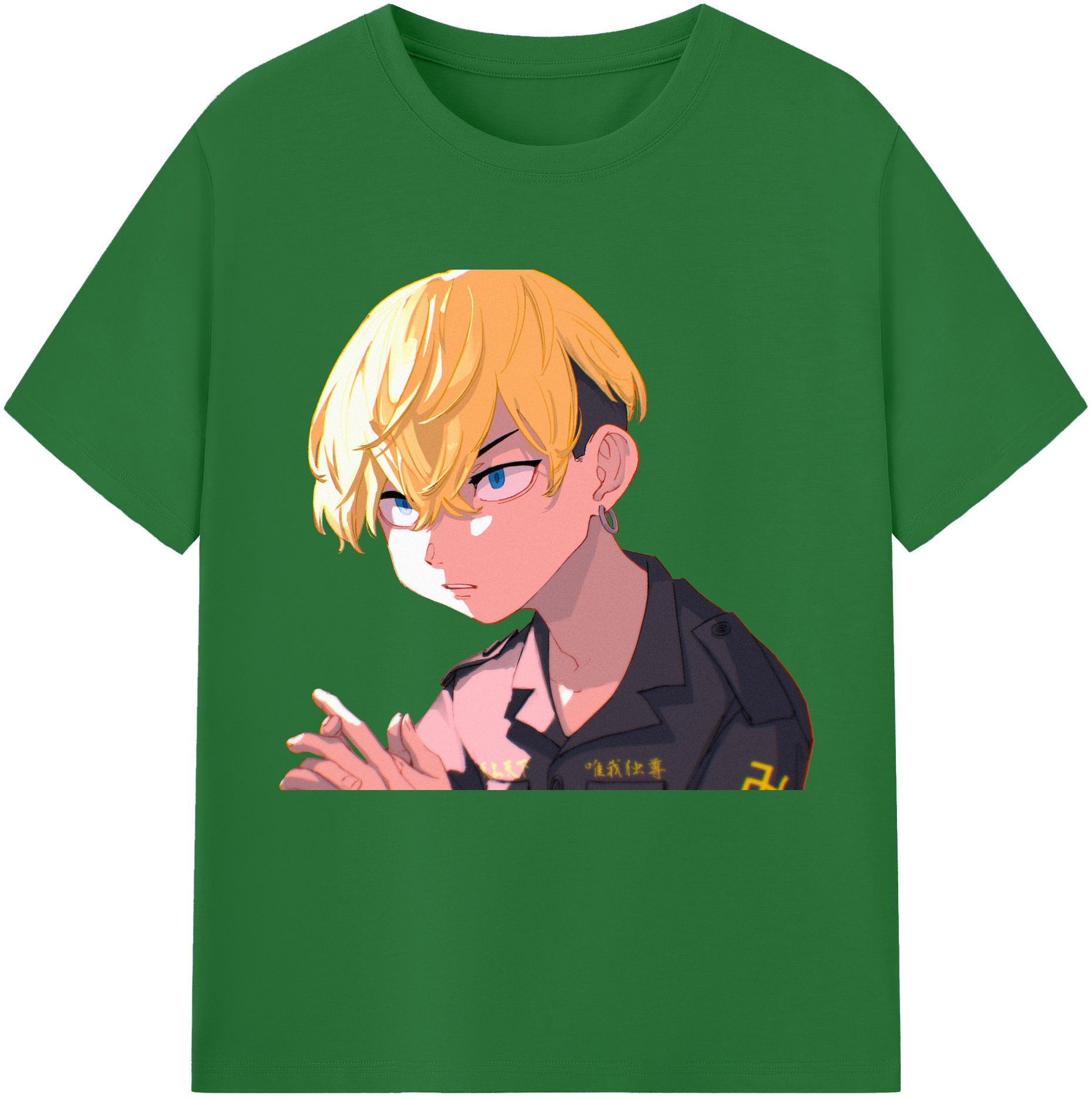 （画像用） 東京リベンジャーズ Tokyo Revengers 綿100％半袖Tシャツ（フロントプリント）