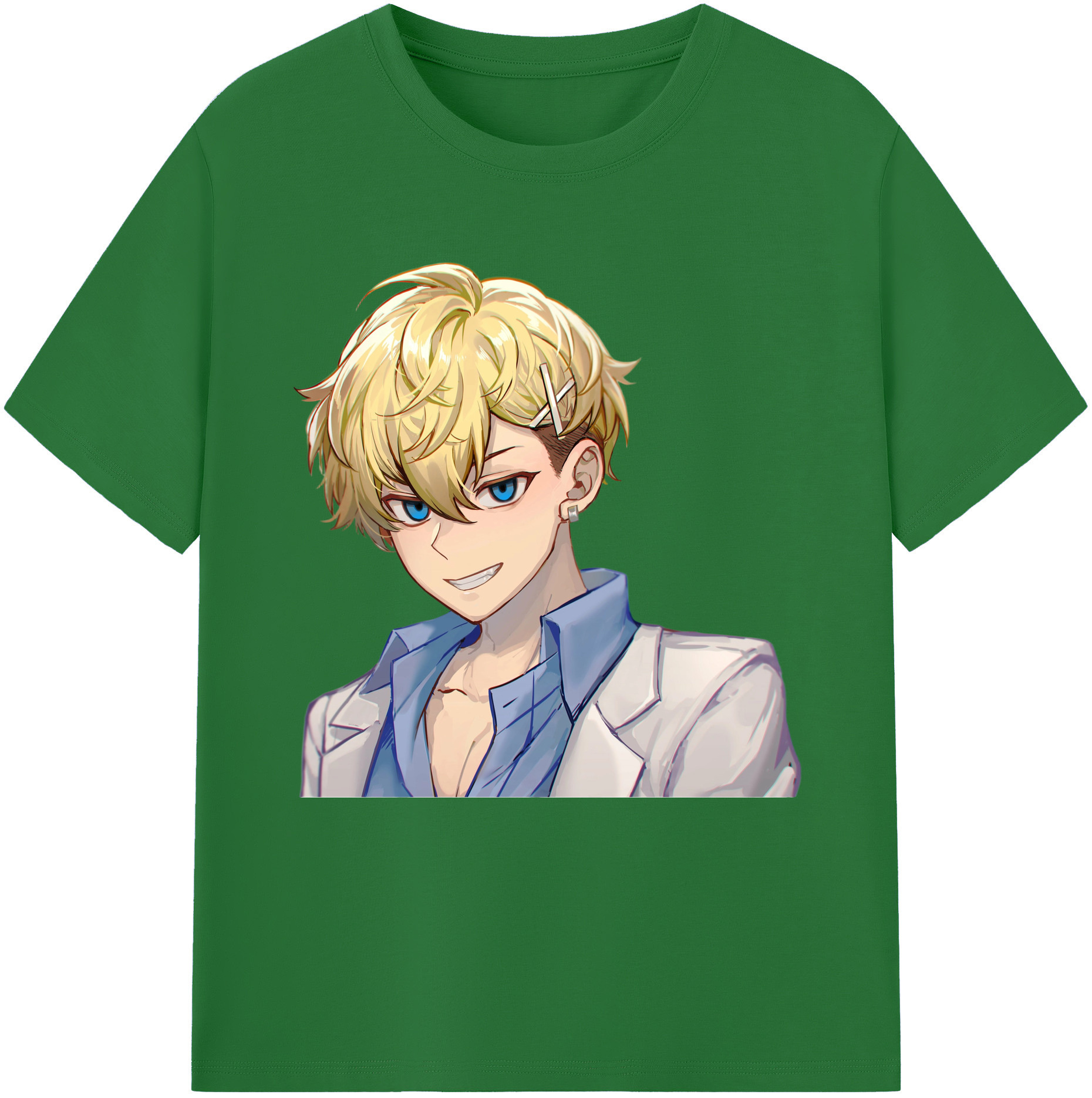 （画像用） 東京リベンジャーズ Tokyo Revengers 綿100％半袖Tシャツ（フロントプリント）