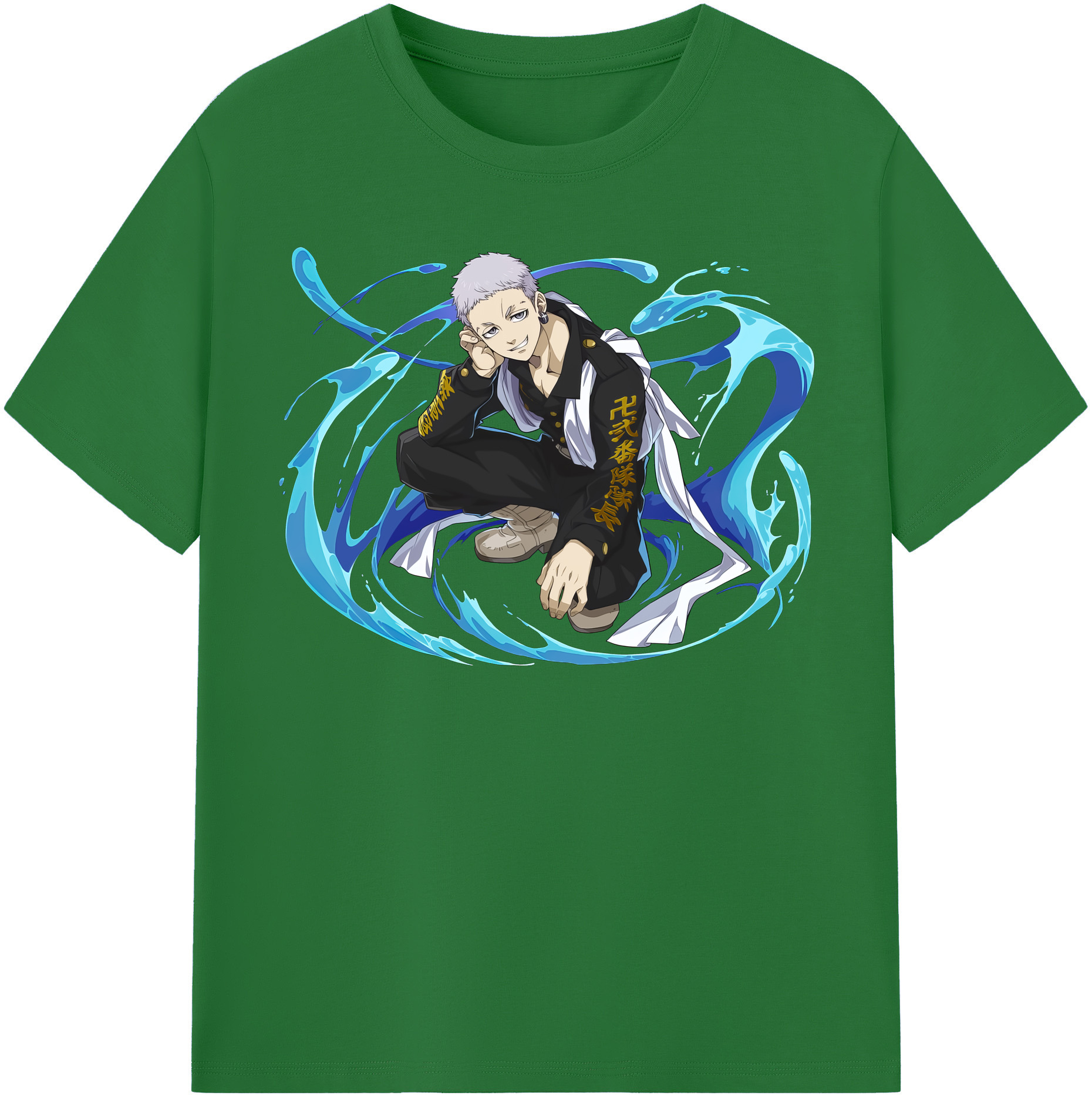 （画像用） 東京リベンジャーズ Tokyo Revengers 綿100％半袖Tシャツ（フロントプリント）