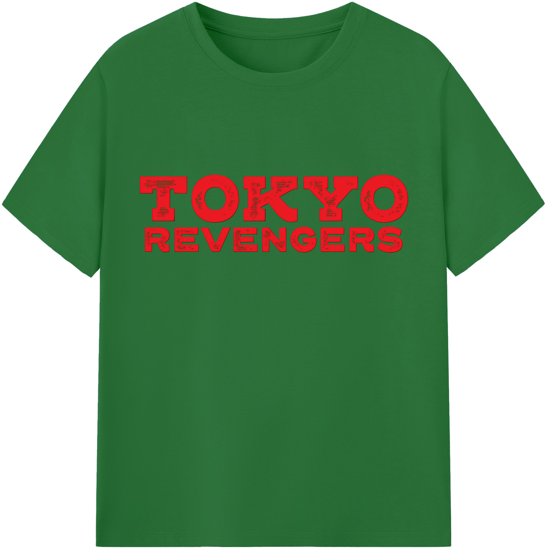 （画像用） 東京リベンジャーズ Tokyo Revengers 綿100％半袖Tシャツ（フロントプリント）