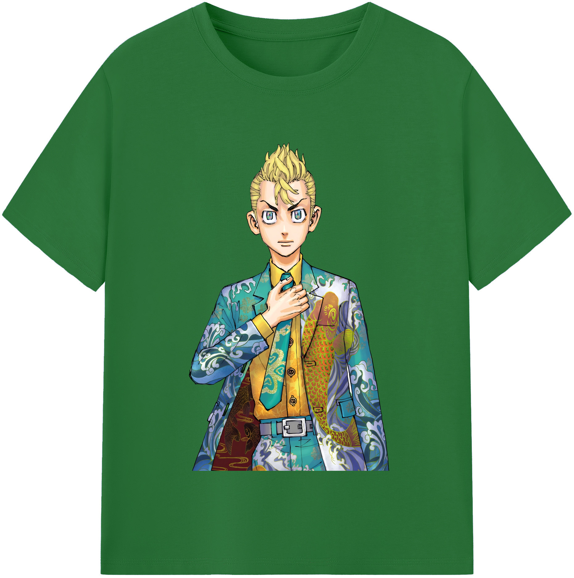 （画像用） 東京リベンジャーズ Tokyo Revengers 綿100％半袖Tシャツ（フロントプリント）