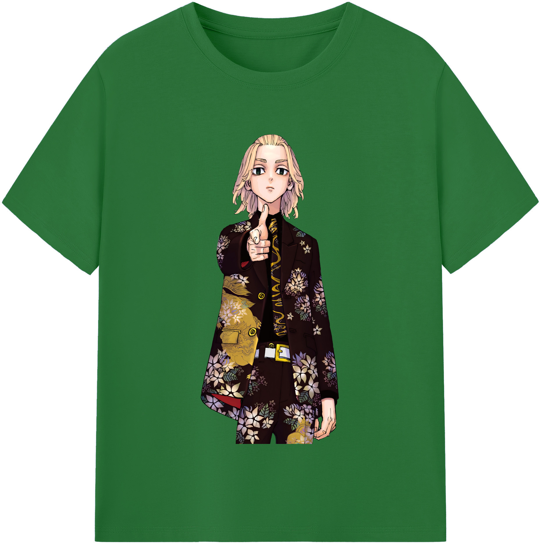（画像用） 東京リベンジャーズ Tokyo Revengers 綿100％半袖Tシャツ（フロントプリント）