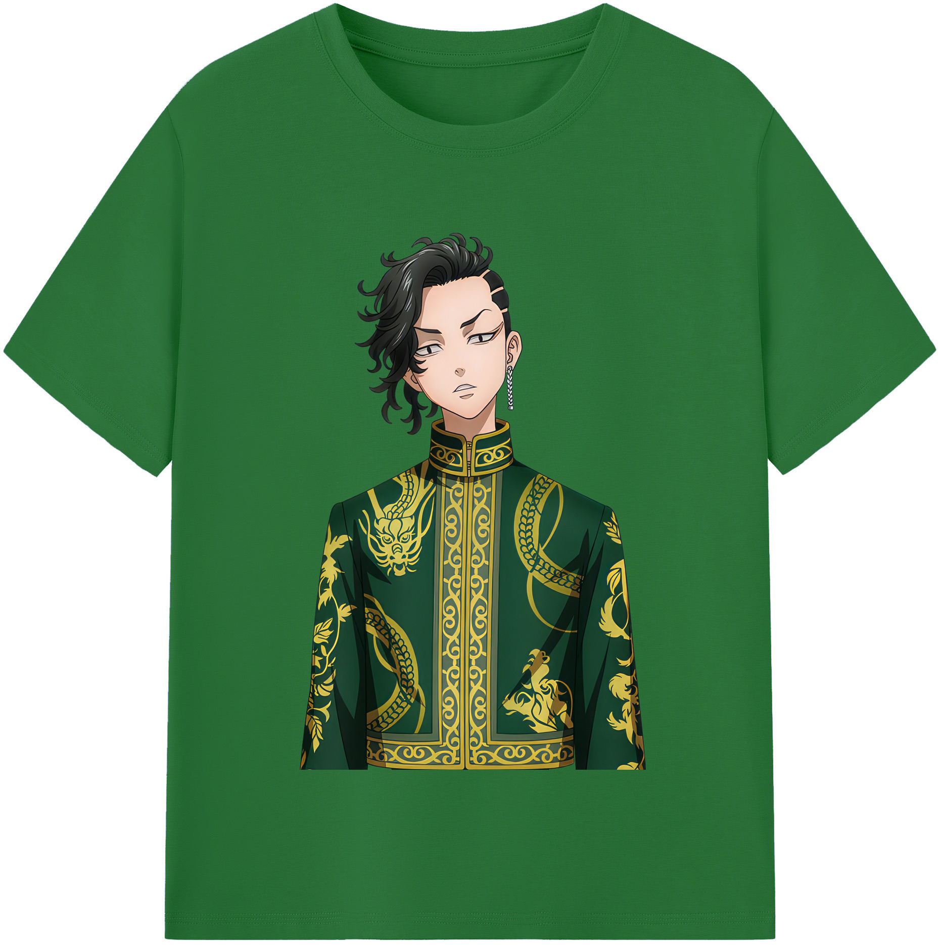 （画像用） 東京リベンジャーズ Tokyo Revengers 綿100％半袖Tシャツ（フロントプリント）